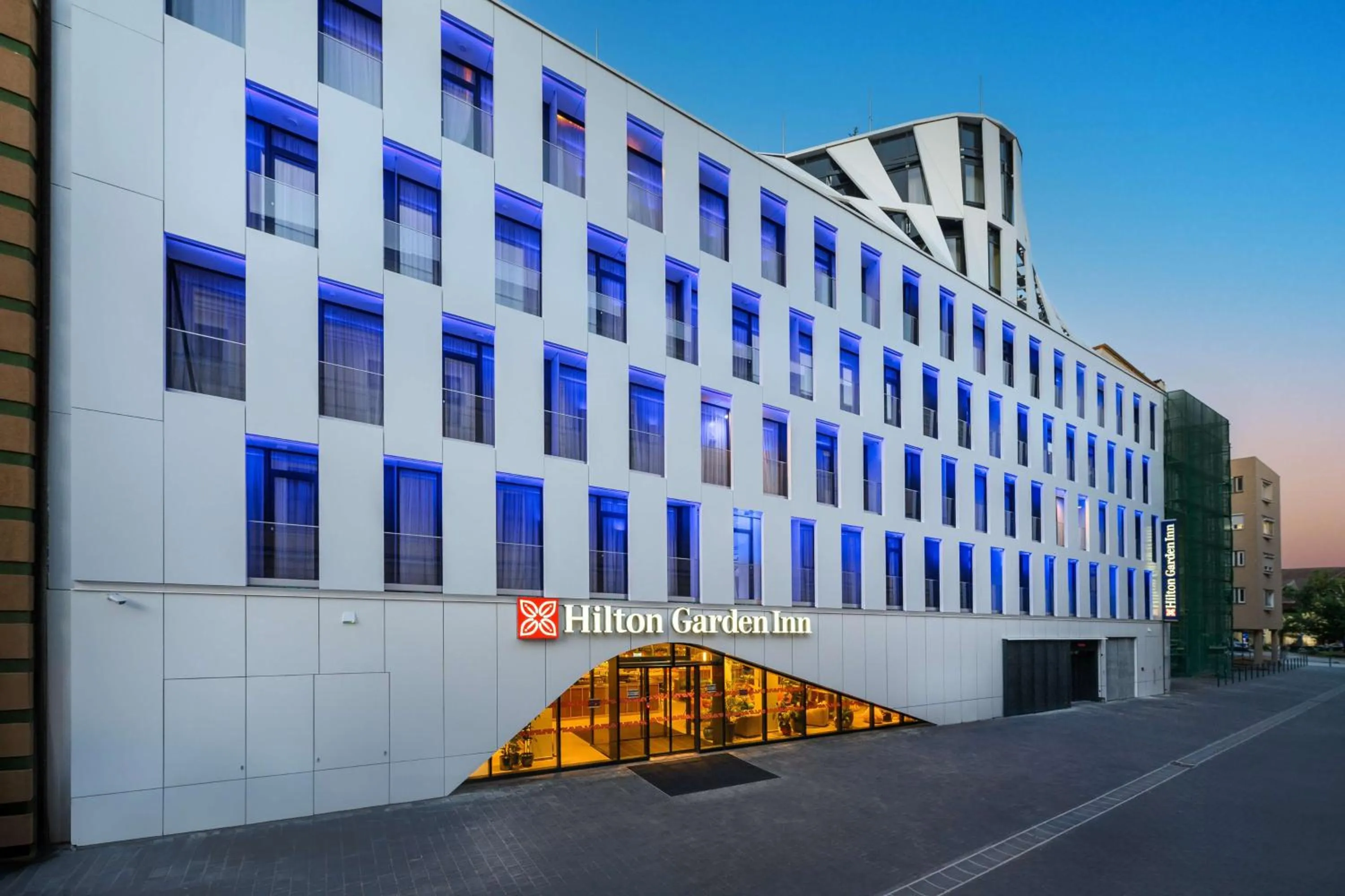Property building in Hilton Garden Inn Debrecen City Center