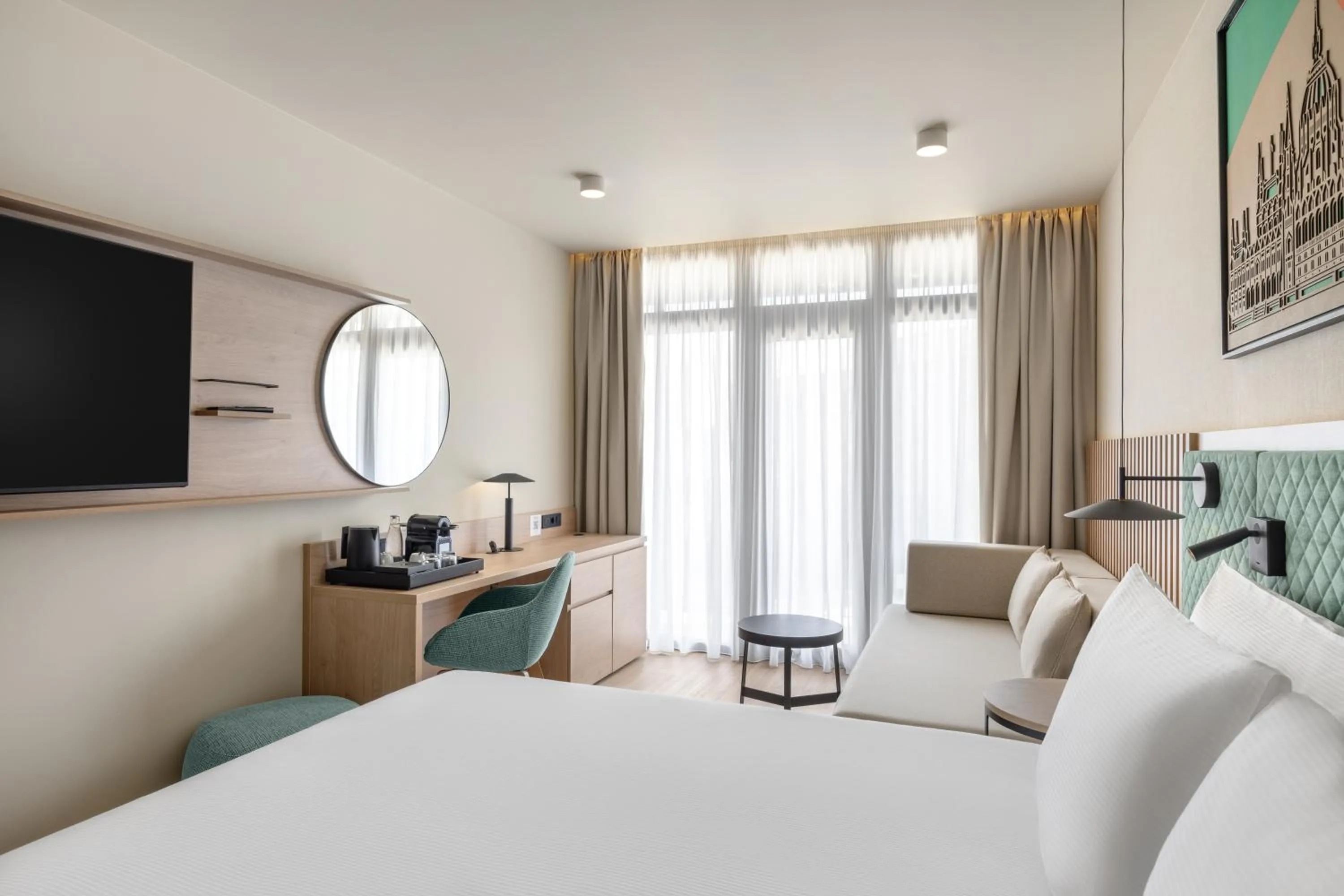 Bedroom, Bed in Hilton Garden Inn Debrecen City Center