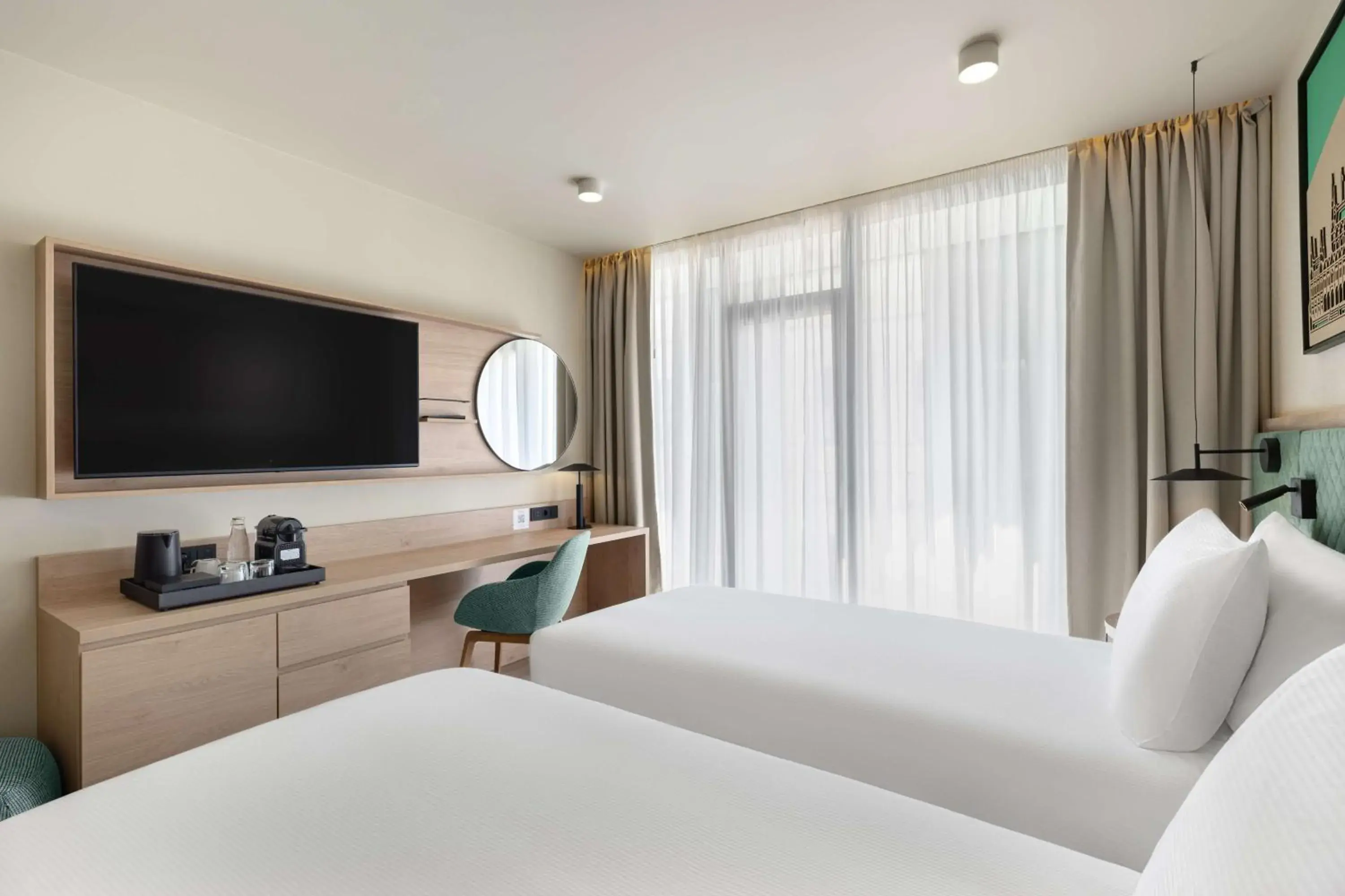 Twin Room in Hilton Garden Inn Debrecen City Center Twin Room in Hilton Garden Inn Debrecen City Center