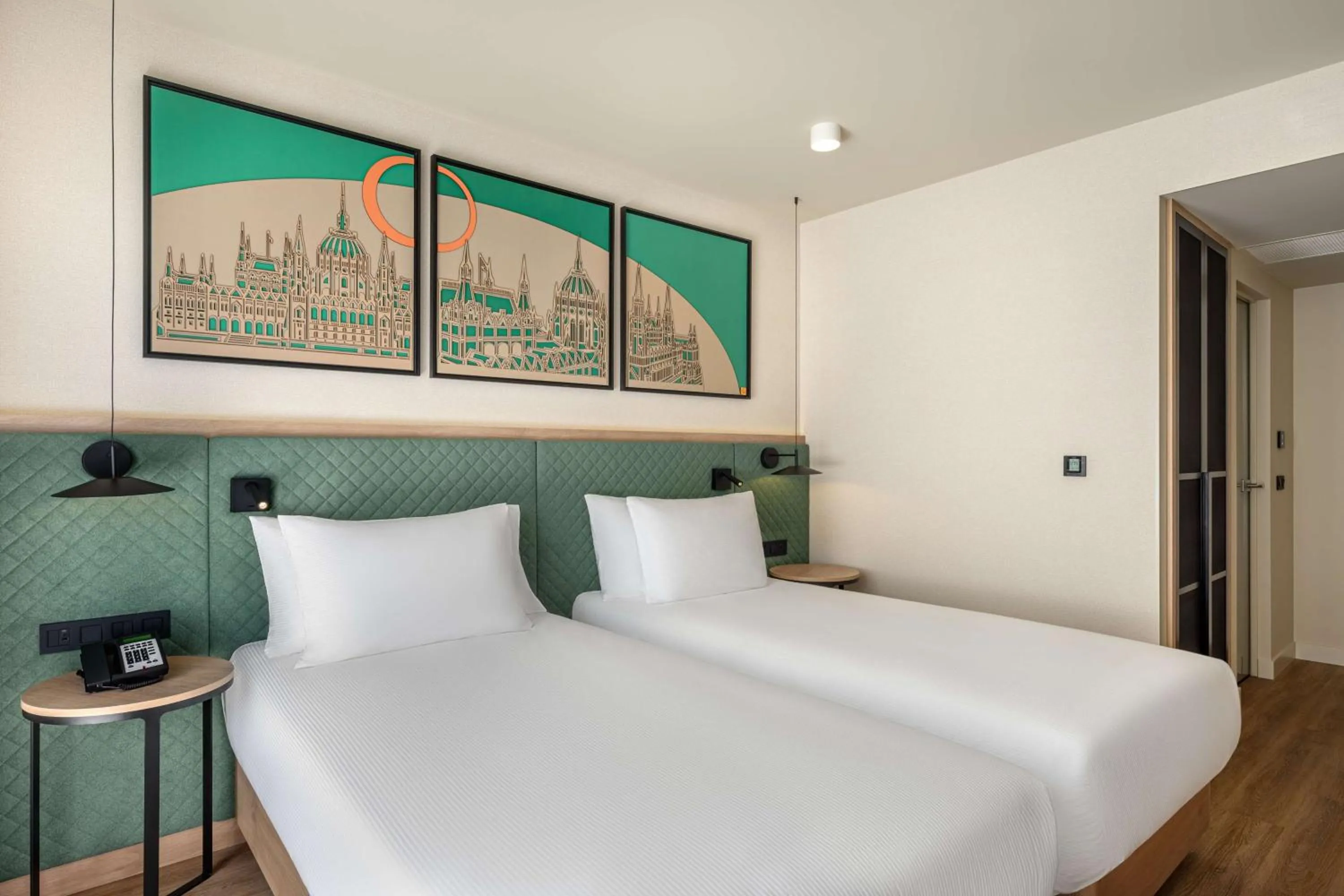 Bed in Hilton Garden Inn Debrecen City Center