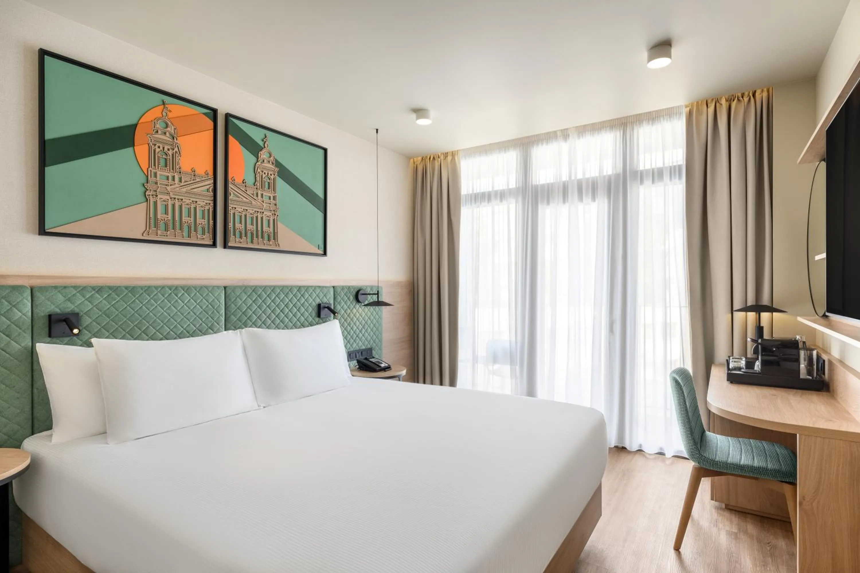 Bedroom, Bed in Hilton Garden Inn Debrecen City Center