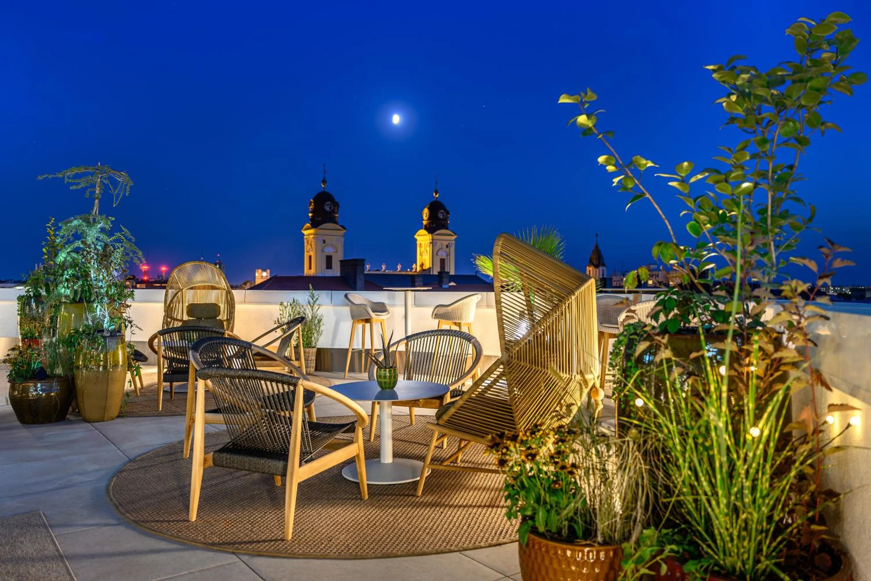 Patio in Hilton Garden Inn Debrecen City Center