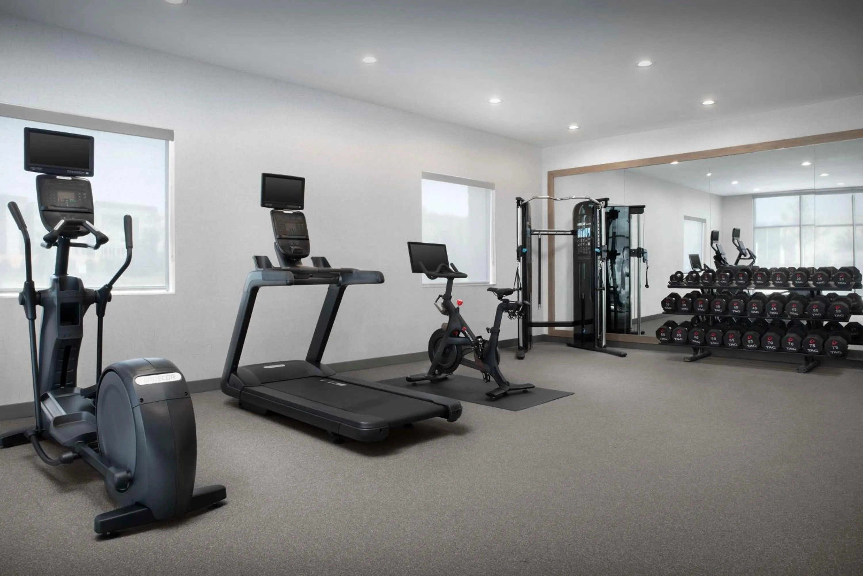 Fitness centre/facilities in Home2 Suites By Hilton Athens I 65