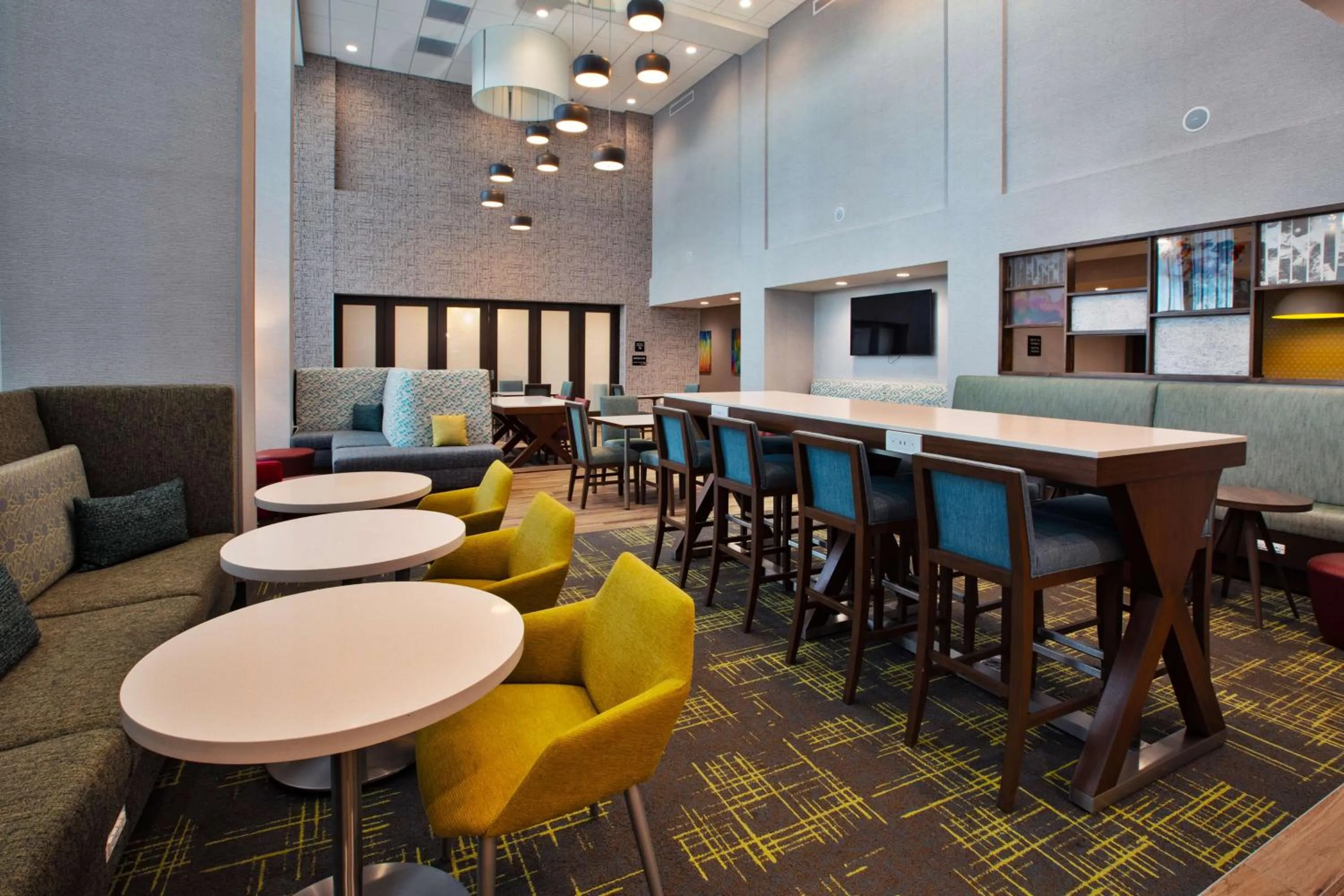 Lobby or reception in Hampton Inn & Suites By Hilton Indianapolis South Greenwood