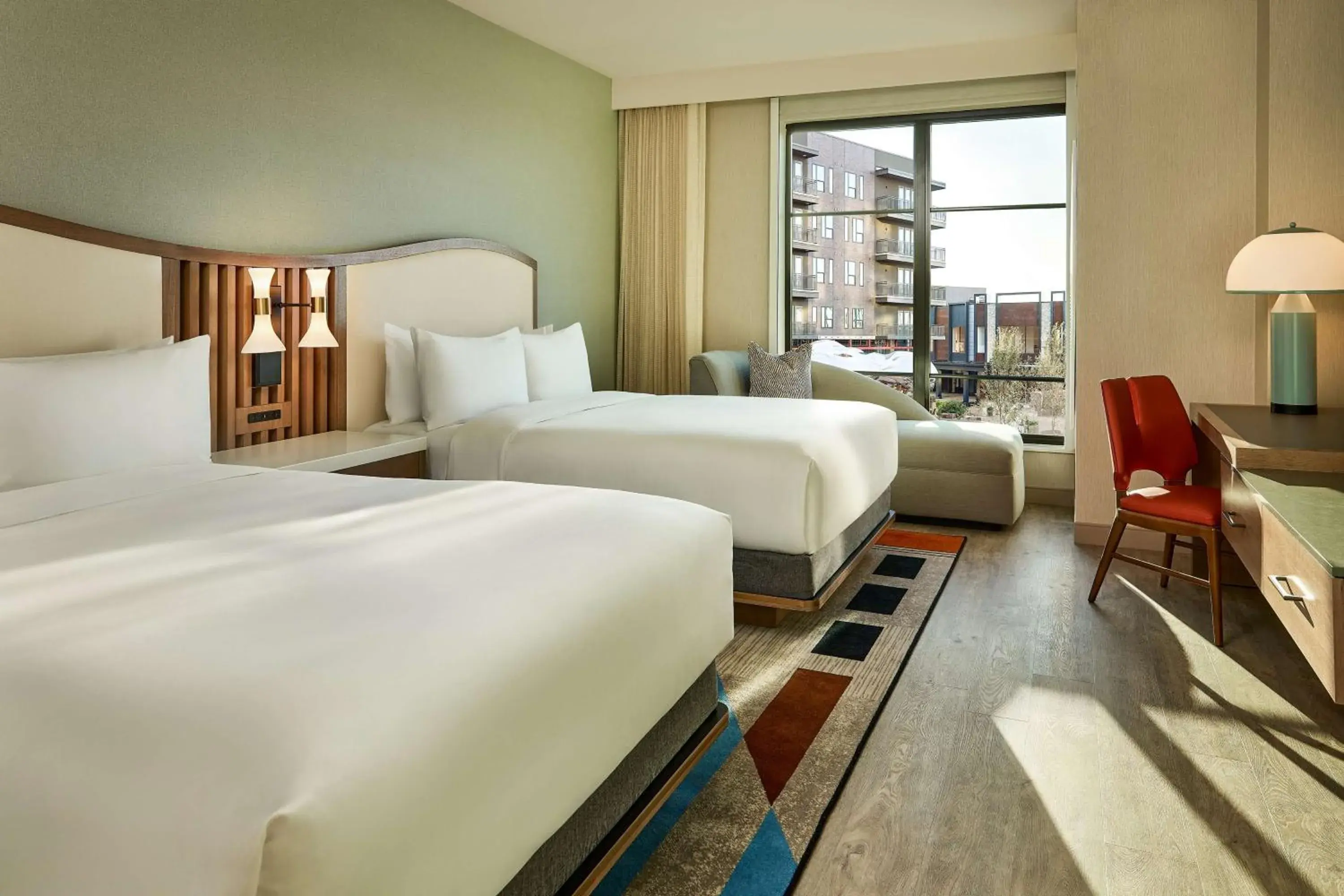 Queen Room with Two Queen Beds in Lively Hotel On Oak Oklahoma City, Tapestry By Hilton Queen Room with Two Queen Beds in Lively Hotel On Oak Oklahoma City, Tapestry By Hilton