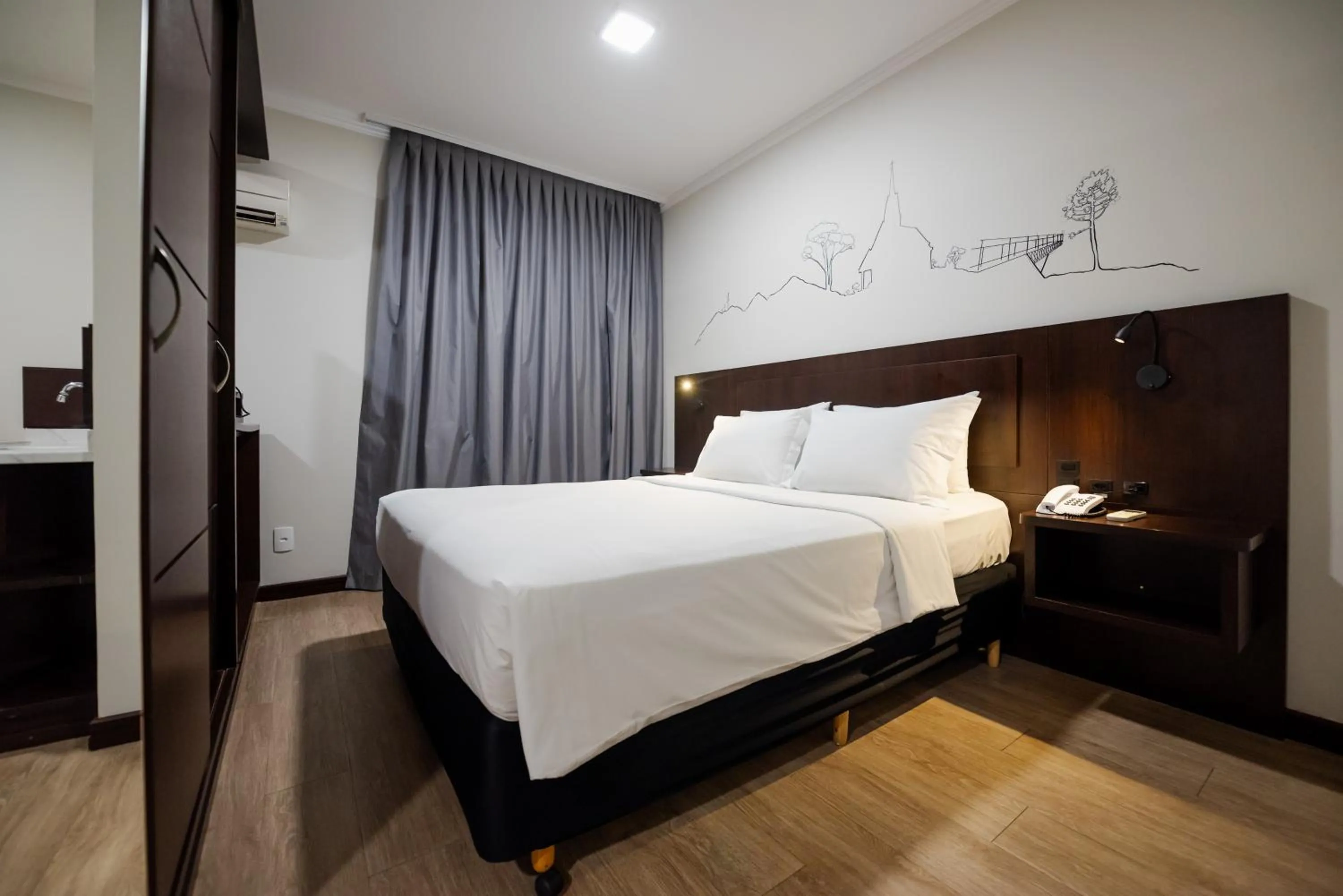 Bed in Mercure Jaragua do Sul