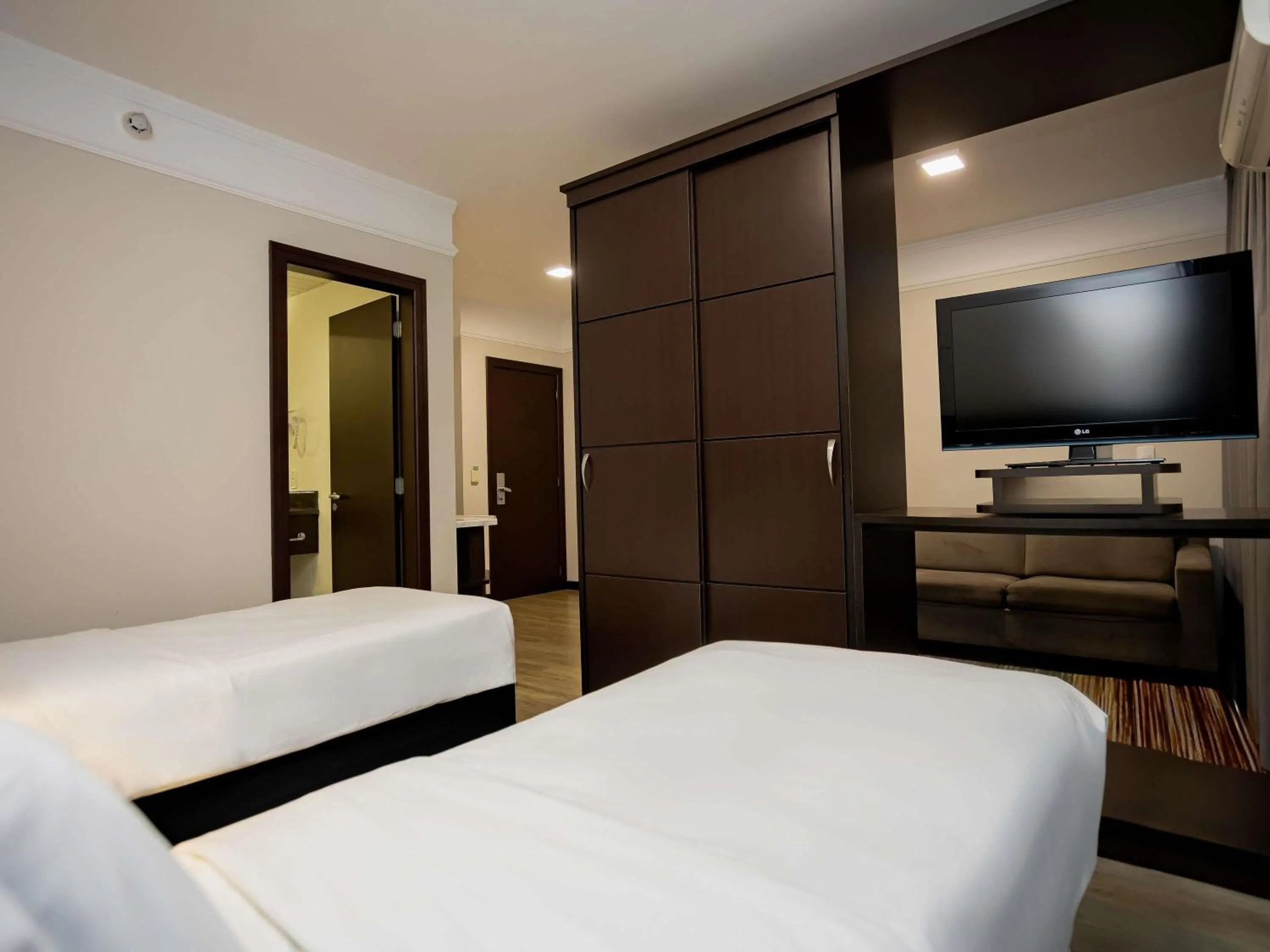 Bedroom, Bed in Mercure Jaragua do Sul