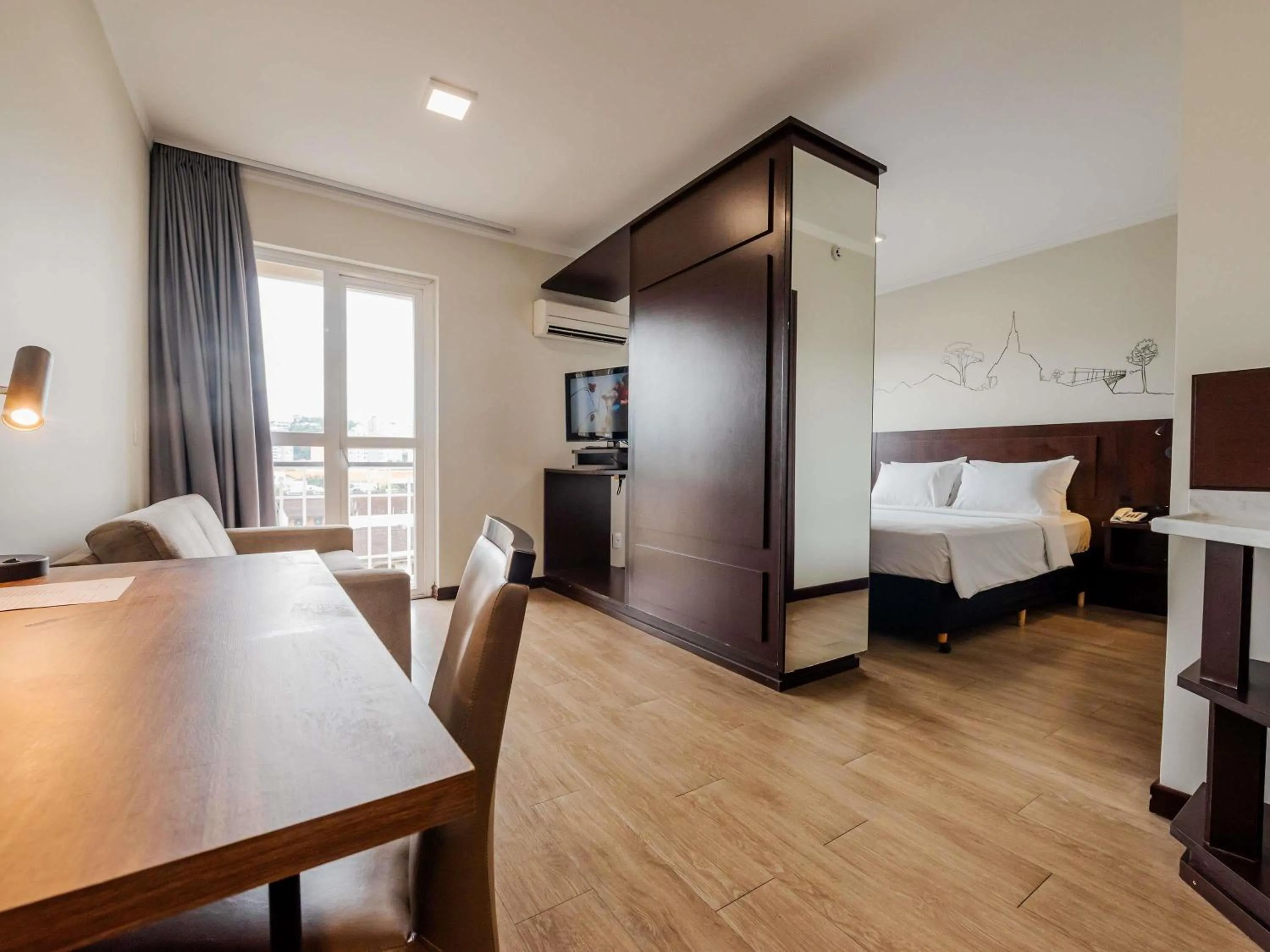 Bedroom, Bed in Mercure Jaragua do Sul