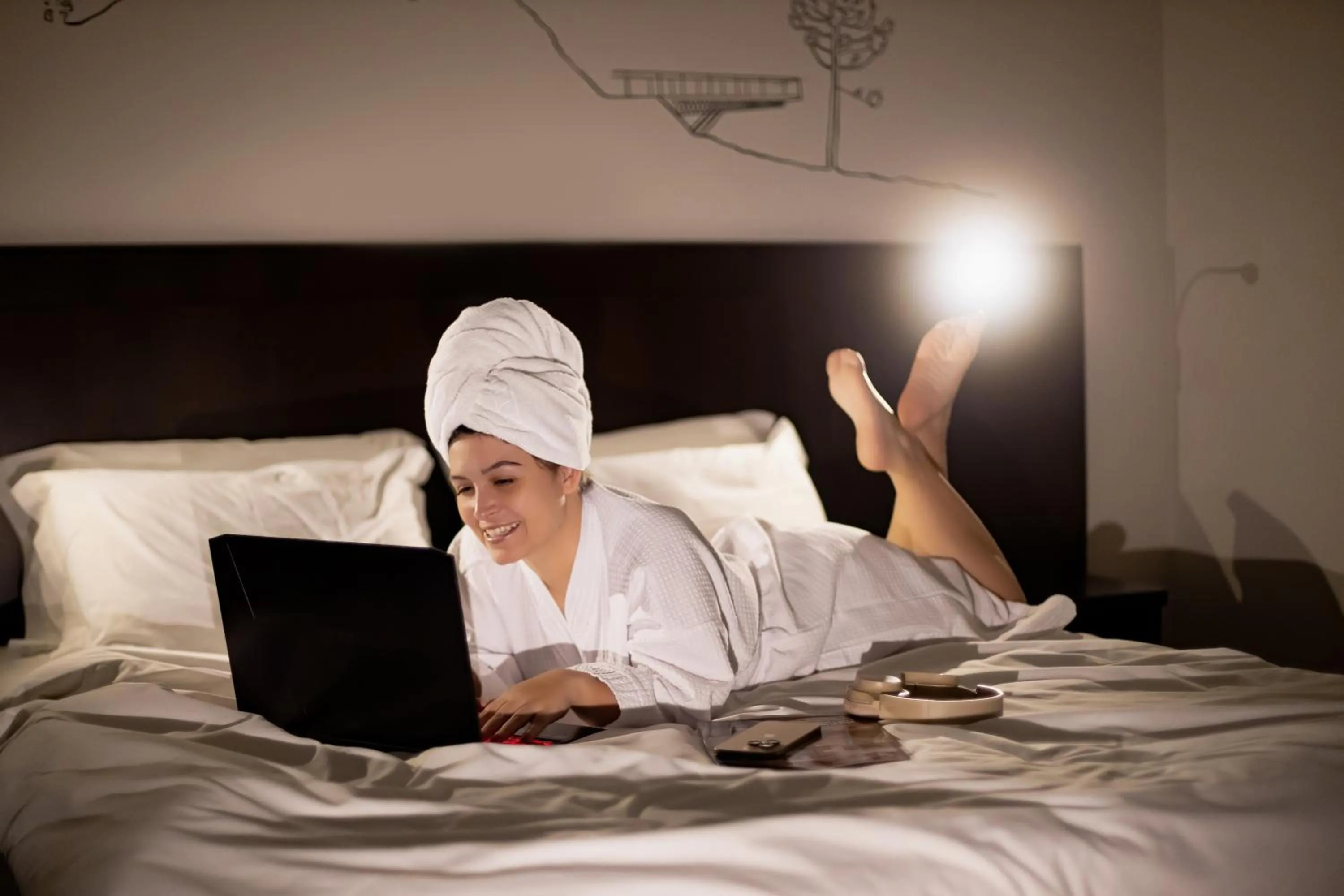 Bed in Mercure Jaragua do Sul