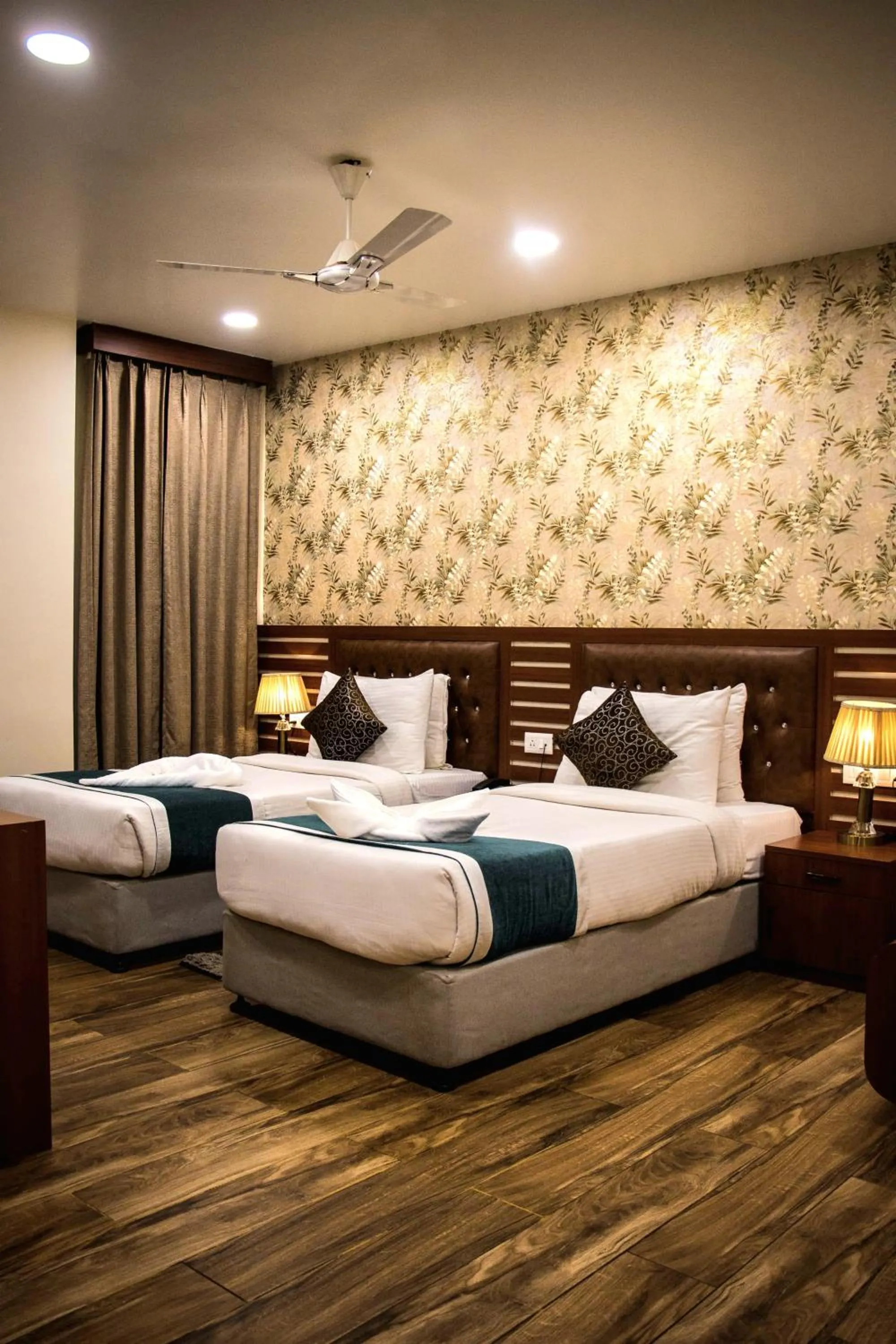 Bed in Hotel Sidh Vedantha
