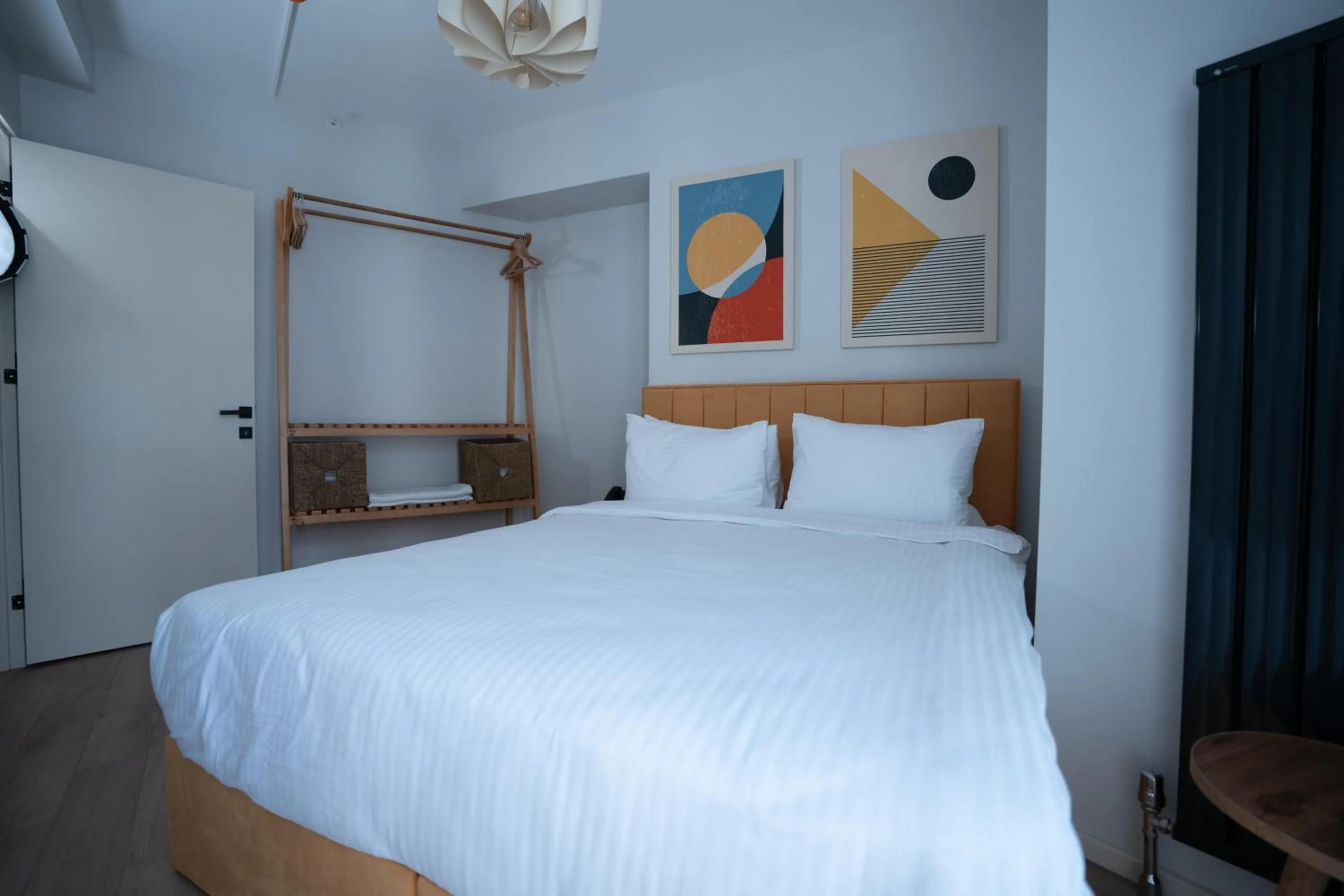 Bed in Bird Nest Suites