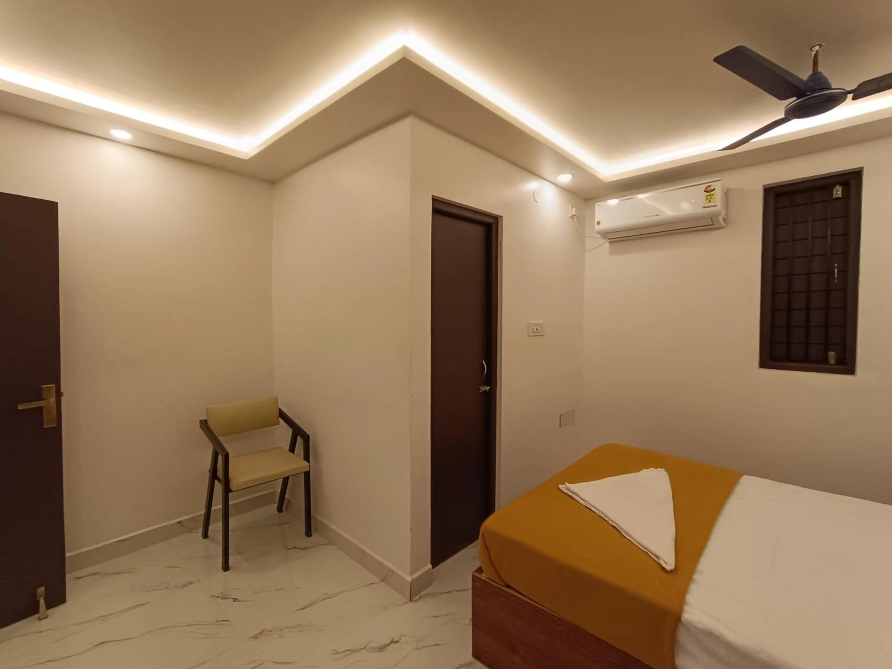 Bedroom, Bed in Arul Residency