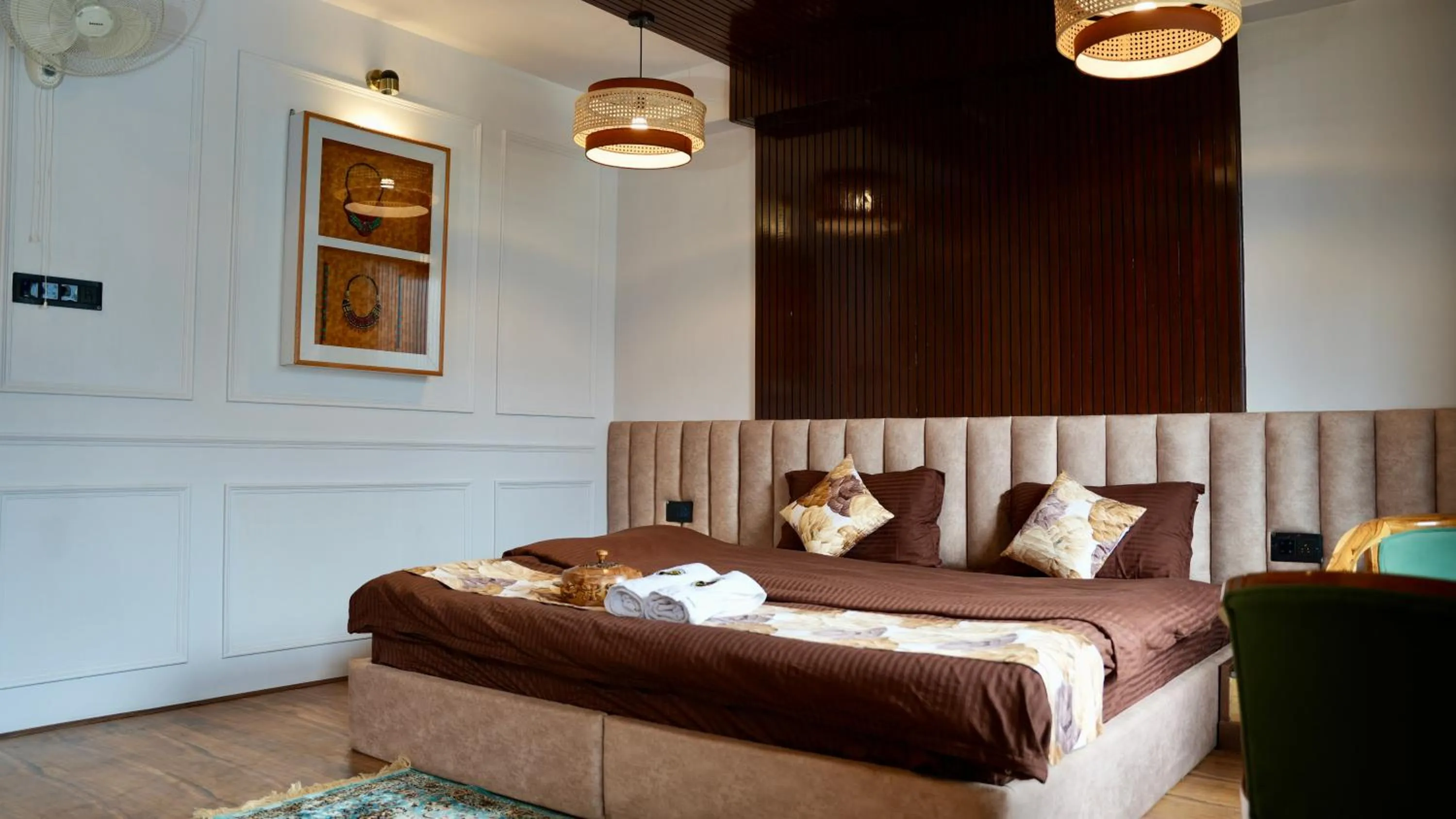 Bed in HOTEL NIRVANA