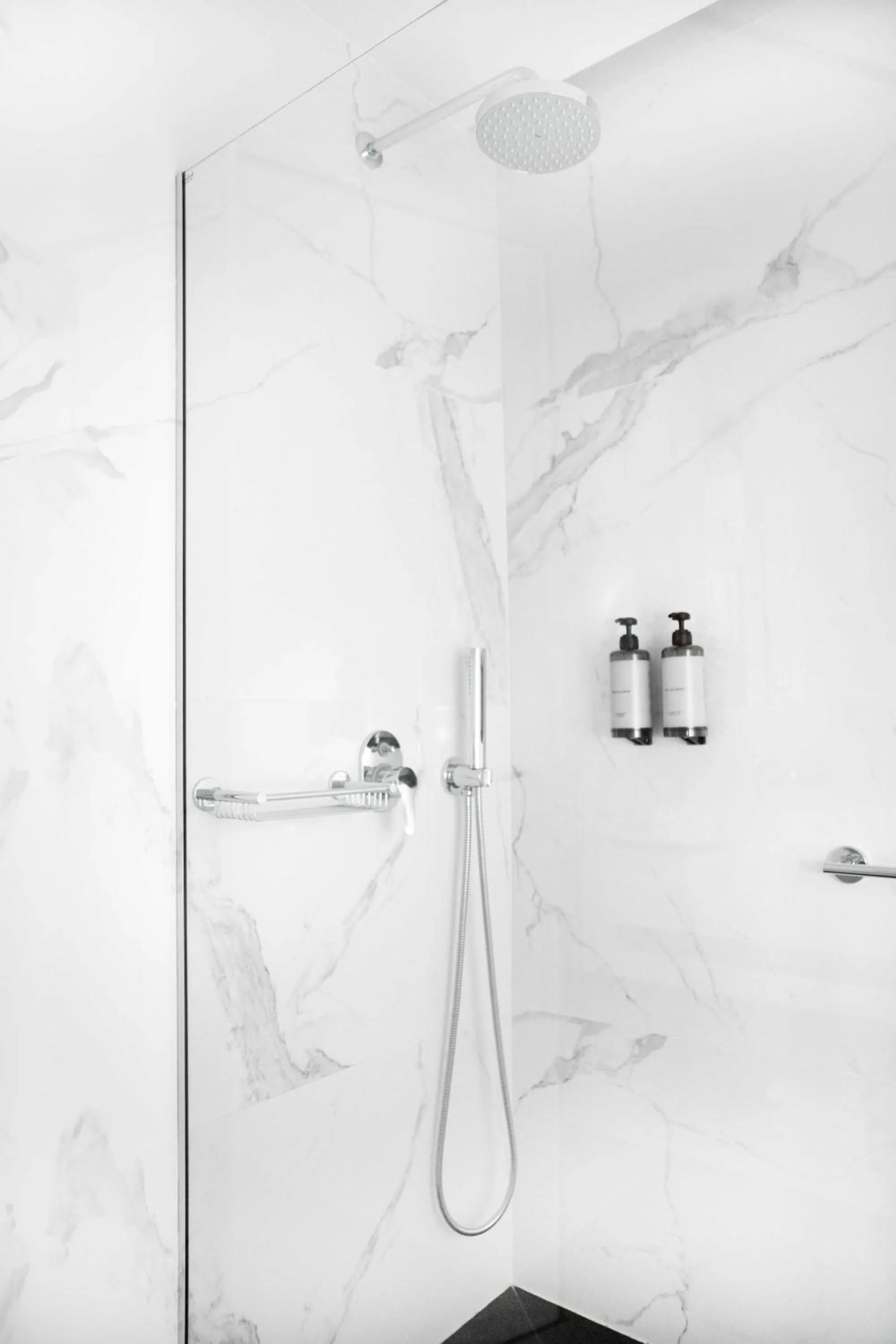 Shower in Luwian Athens Boutique Hotel