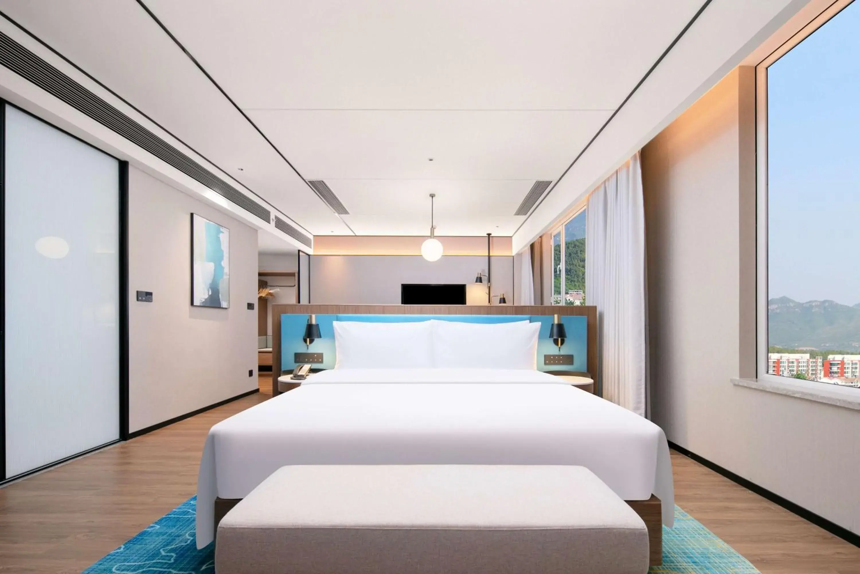 Premium King Room with Sofa Bed in Hilton Garden Inn Handan She County Premium King Room with Sofa Bed in Hilton Garden Inn Handan She County