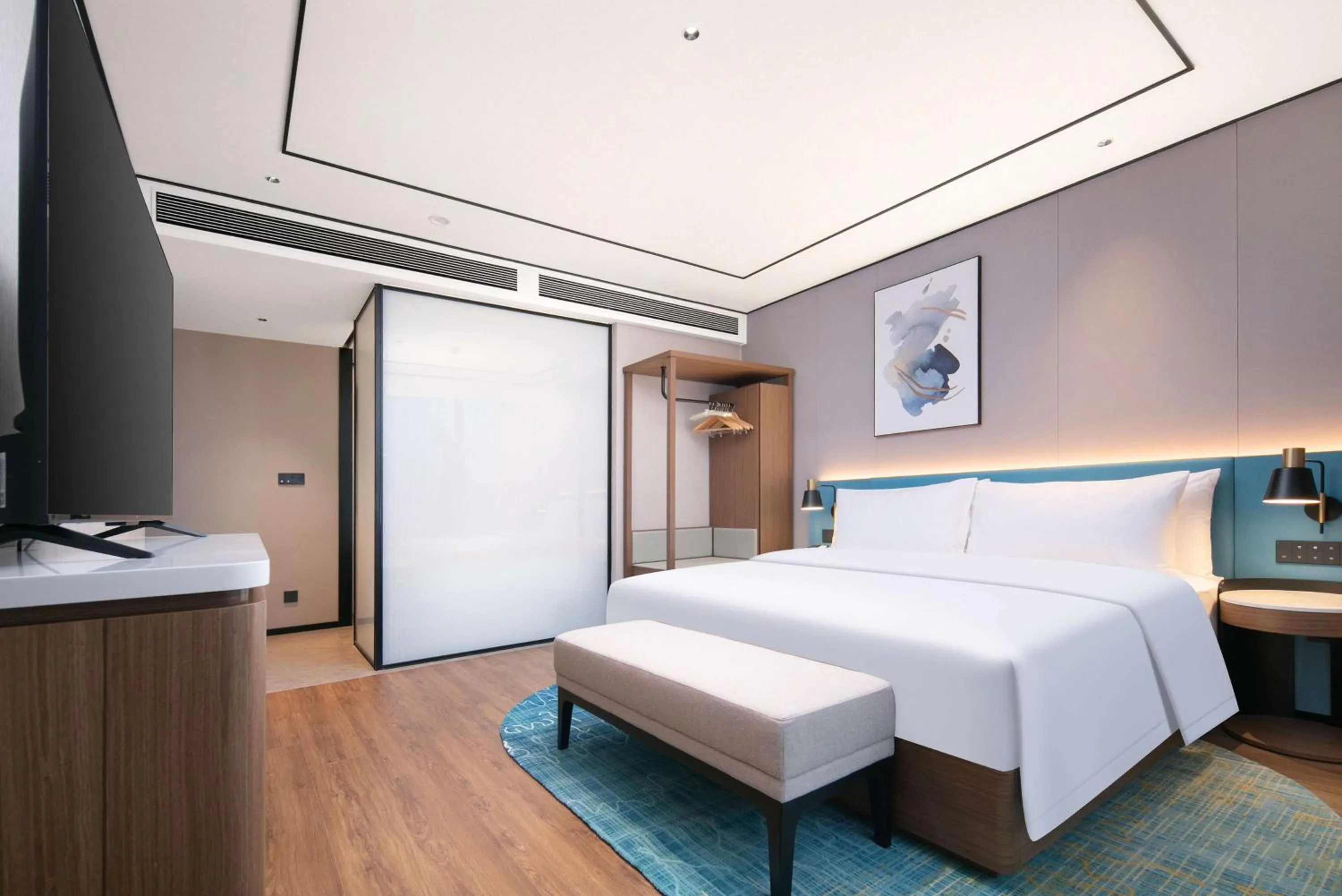 Bed in Hilton Garden Inn Handan She County