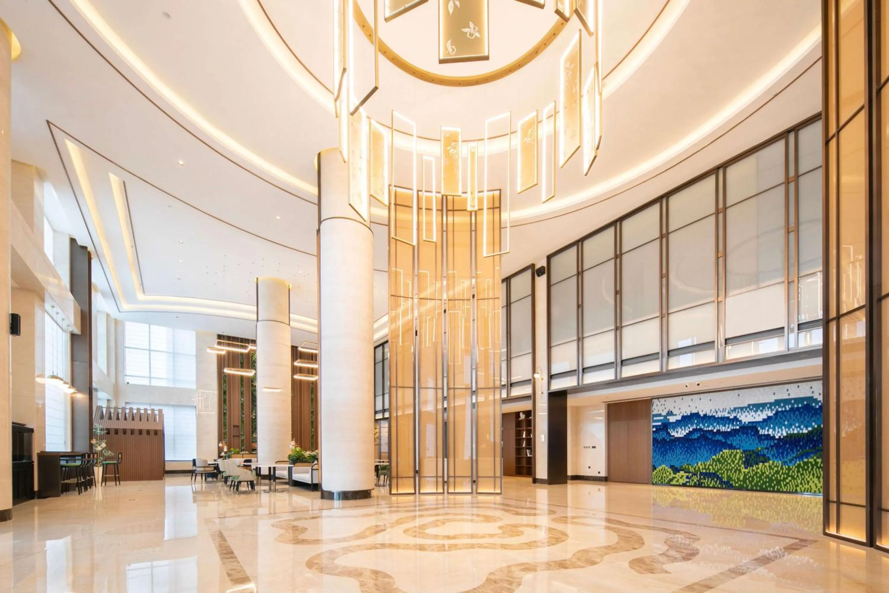 Lobby or reception in Hilton Garden Inn Handan She County