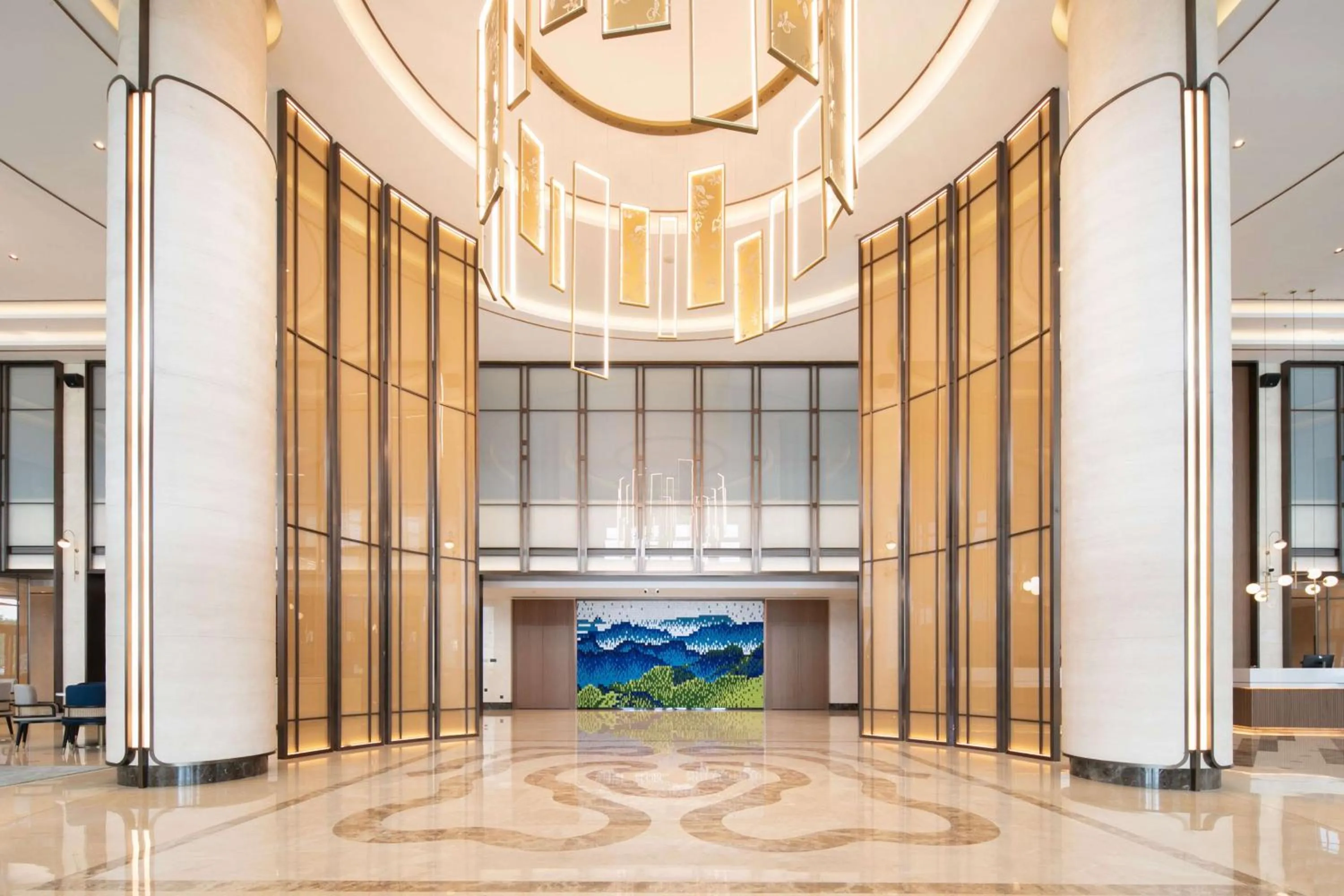 Lobby or reception in Hilton Garden Inn Handan She County