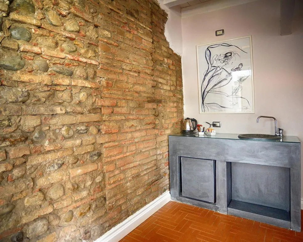 Kitchen or kitchenette in Le Residenze del Tenore