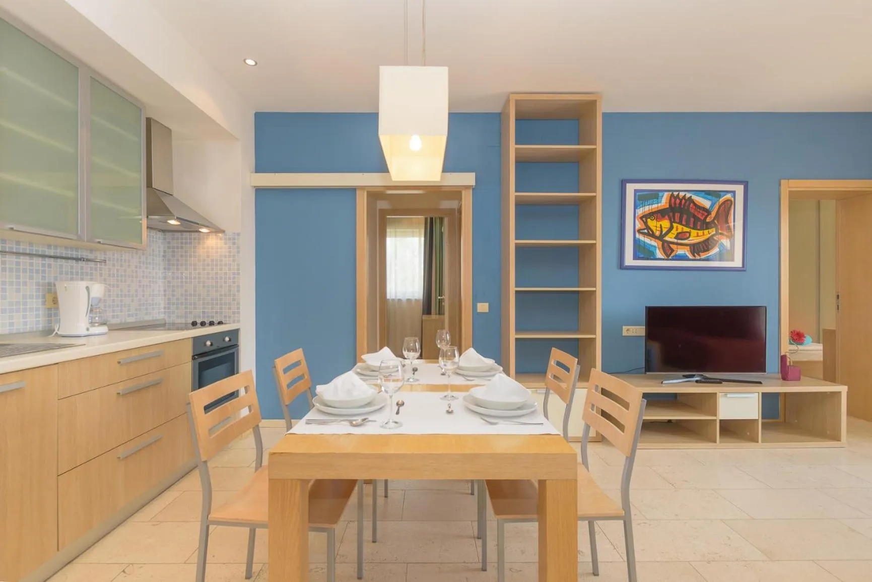 TV and multimedia in Apartments Grand Novi Vinodolski Resort