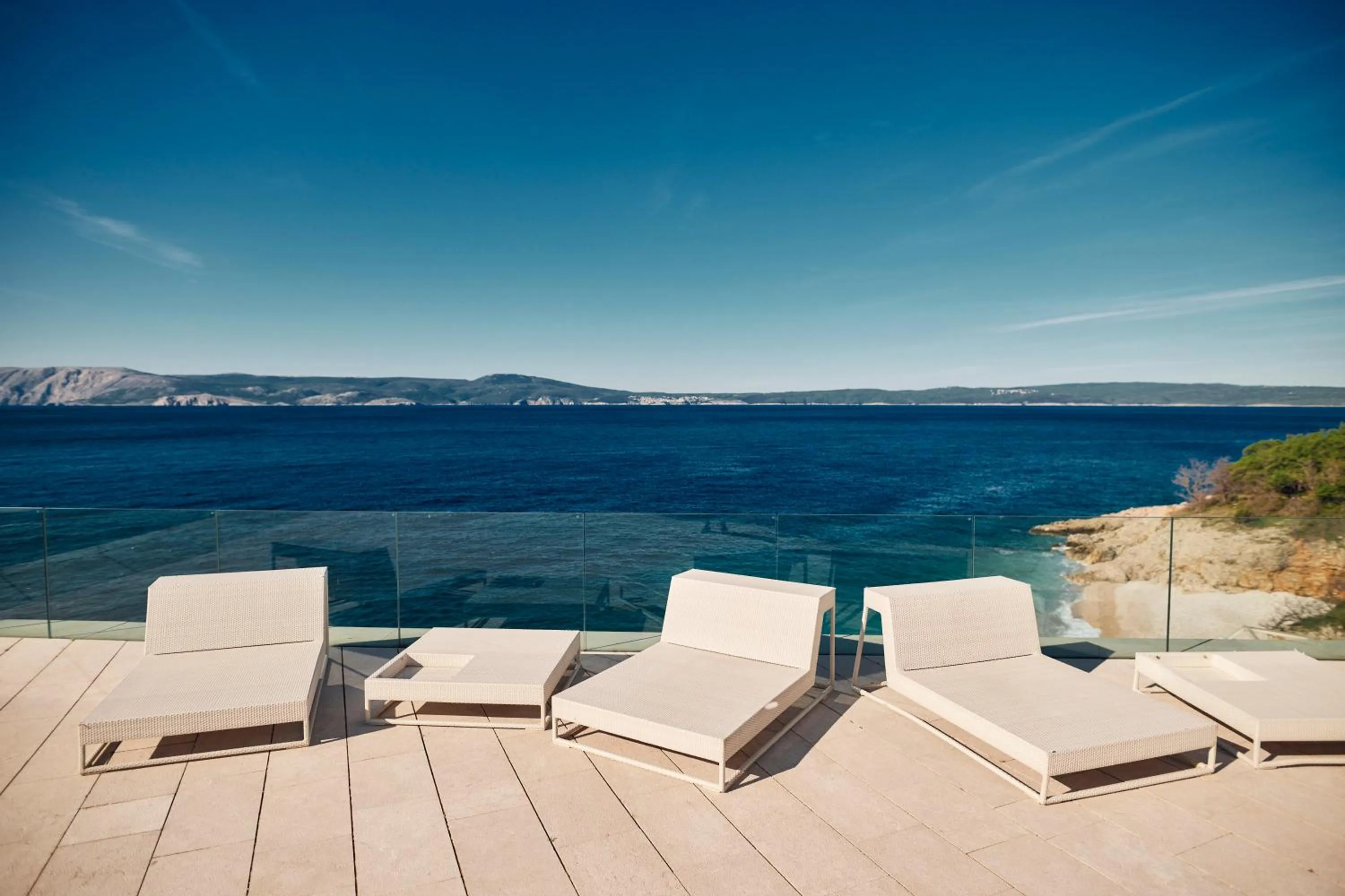 Seating area in Apartments Grand Novi Vinodolski Resort