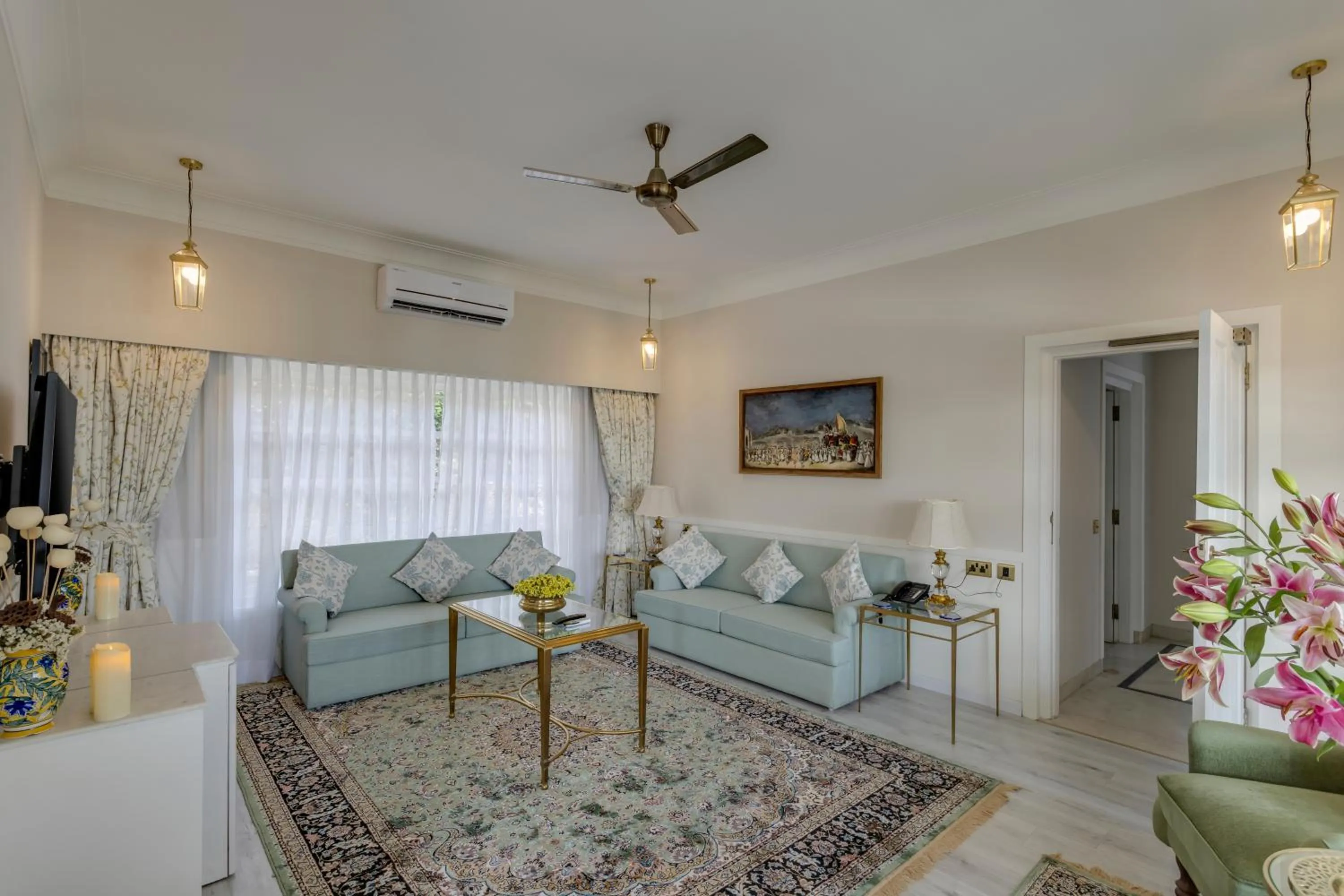 Seating area in Kinwani House - Araiya Anthology