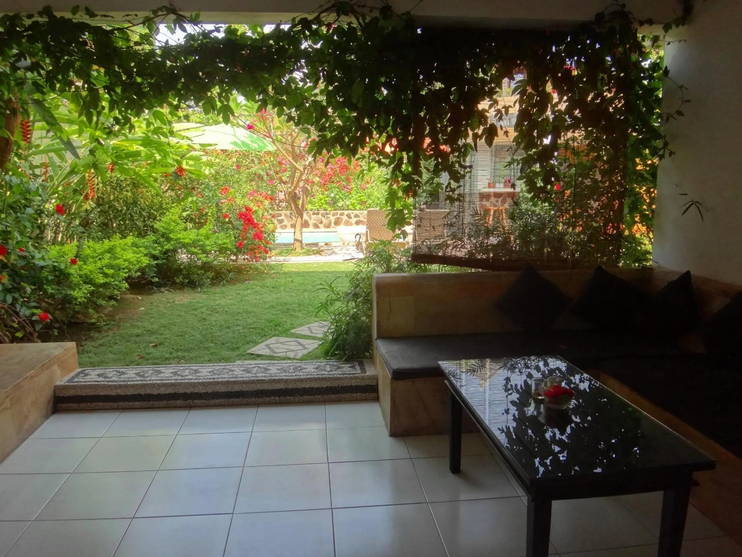 Balcony/Terrace in Villa Lumbalumba