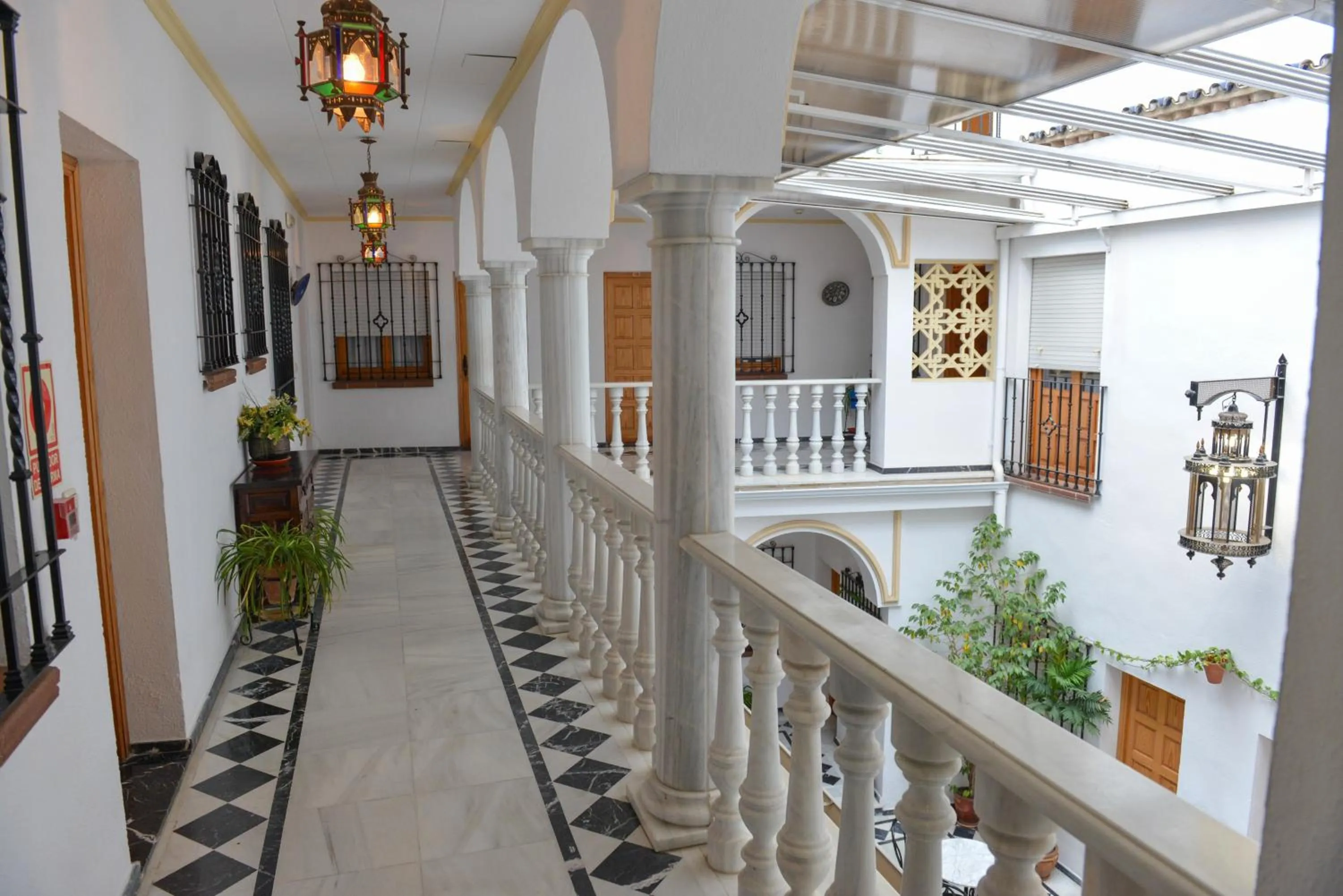 Property building in Hotel Los Omeyas