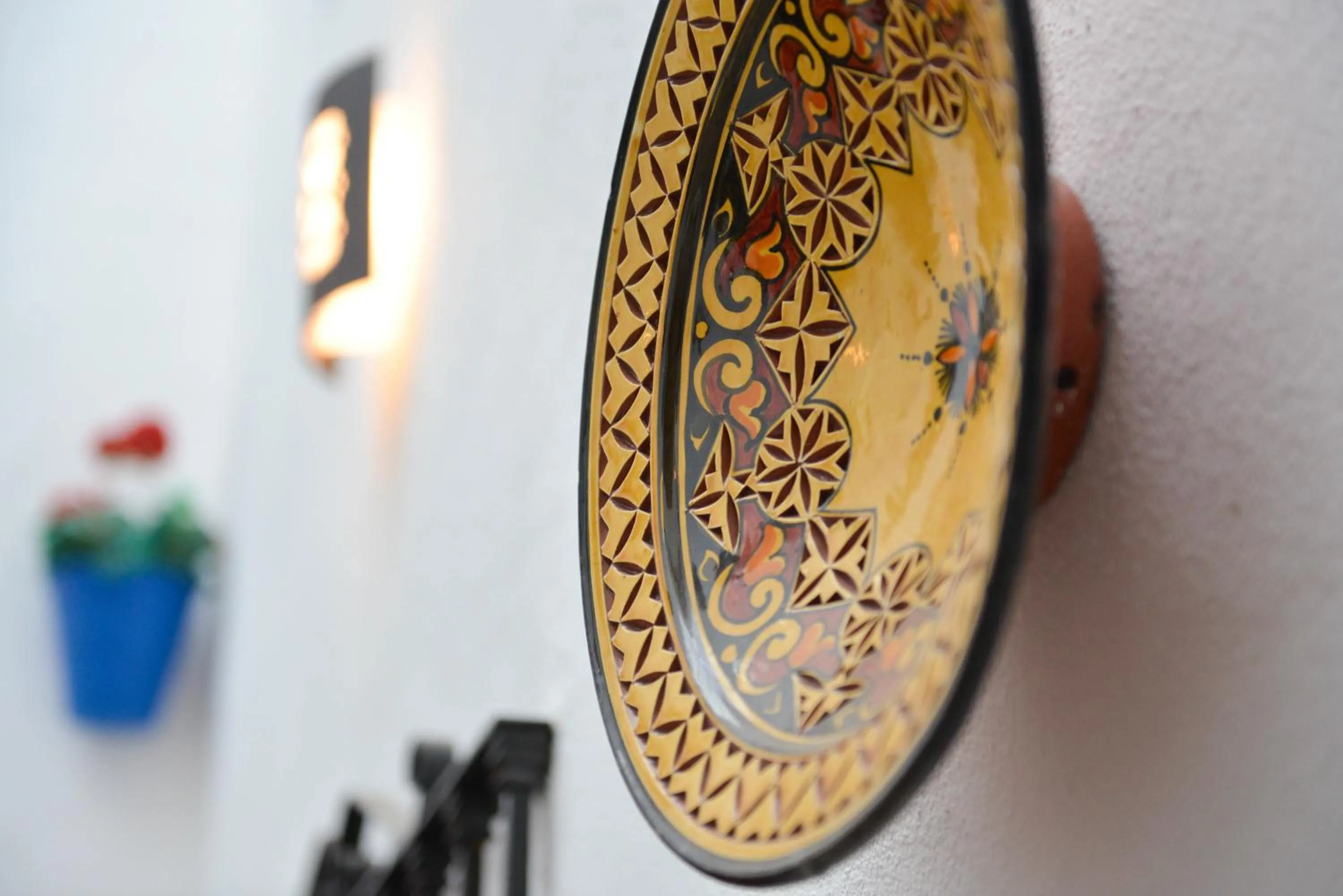 Decorative detail in Hotel Los Omeyas