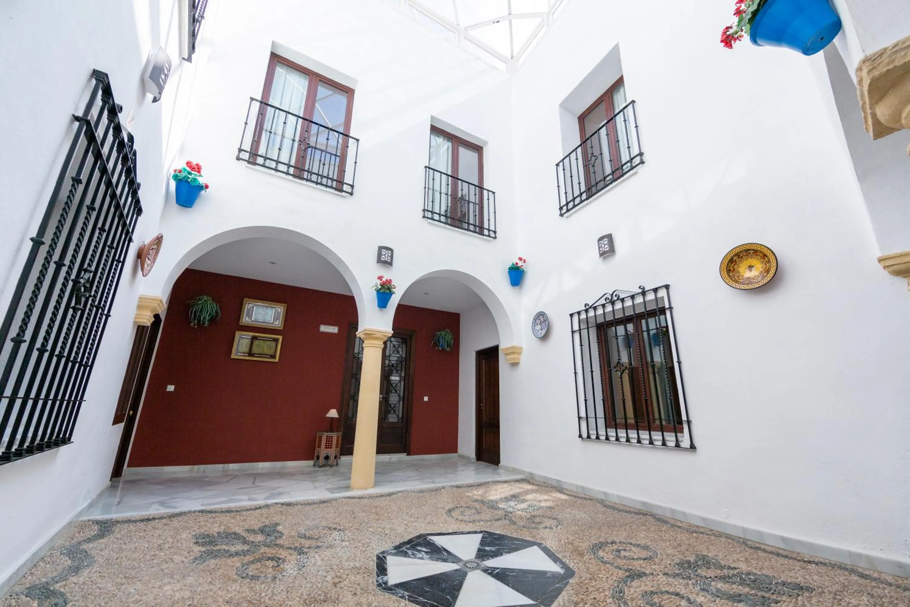 Patio in Hotel Los Omeyas