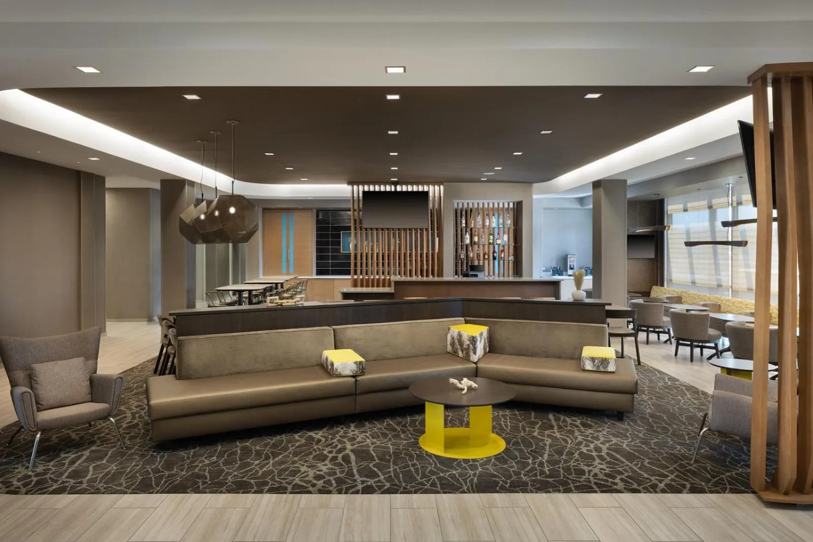 Lobby or reception in Springhill Suites by Marriott Newburgh Evansville