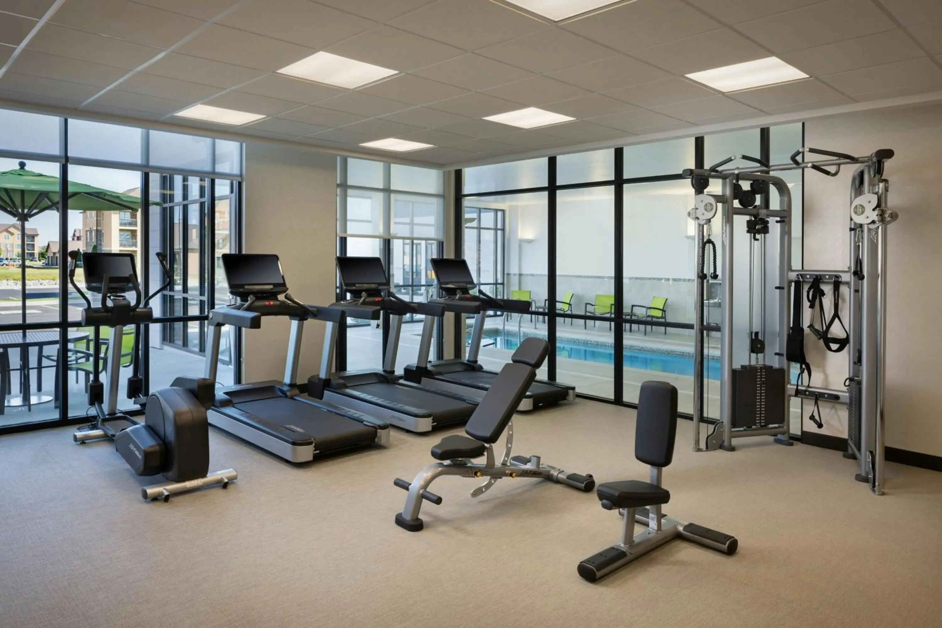 Area and facilities in Springhill Suites by Marriott Newburgh Evansville