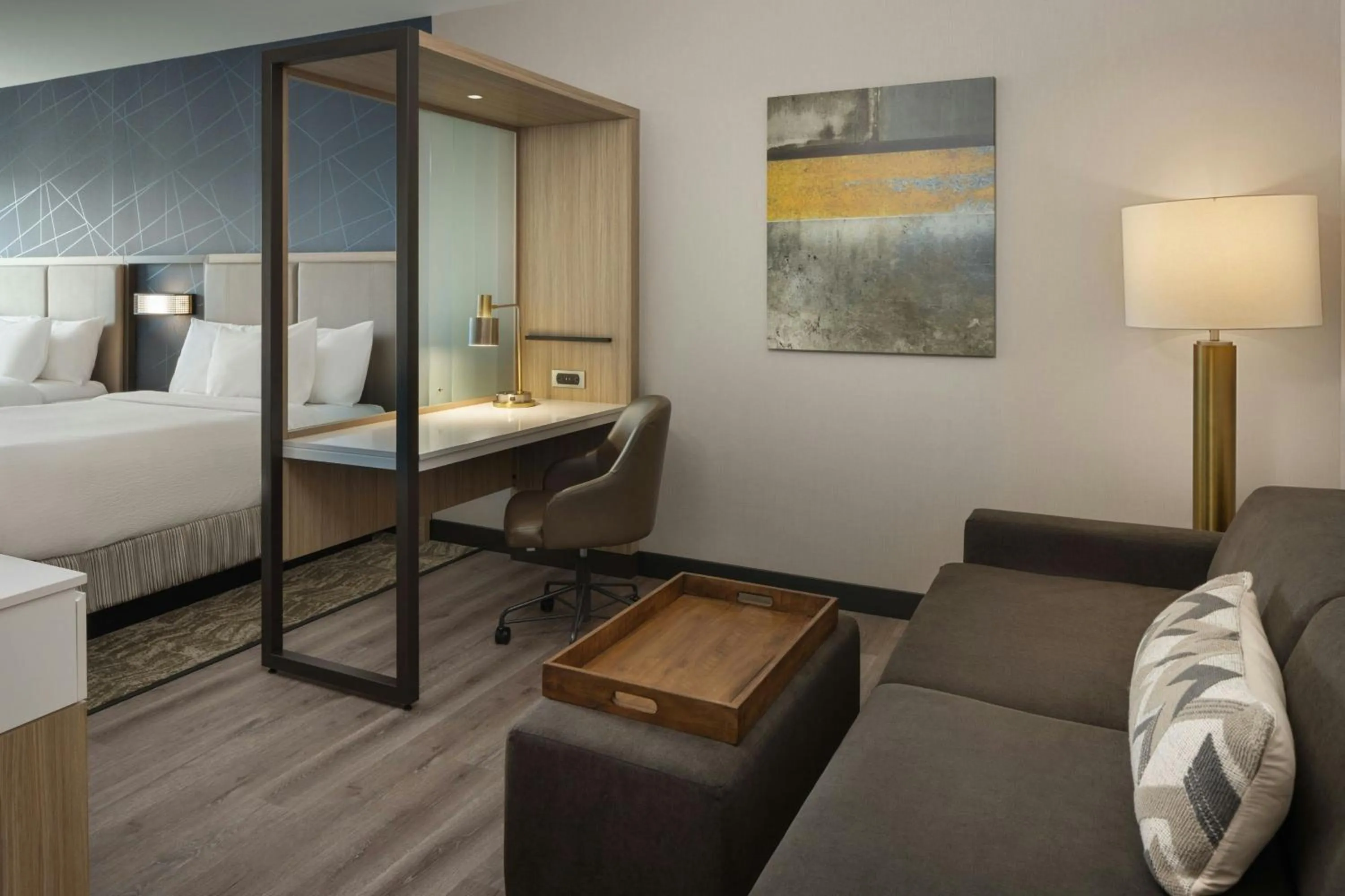 Photo of the whole room, Bed in Springhill Suites by Marriott Newburgh Evansville