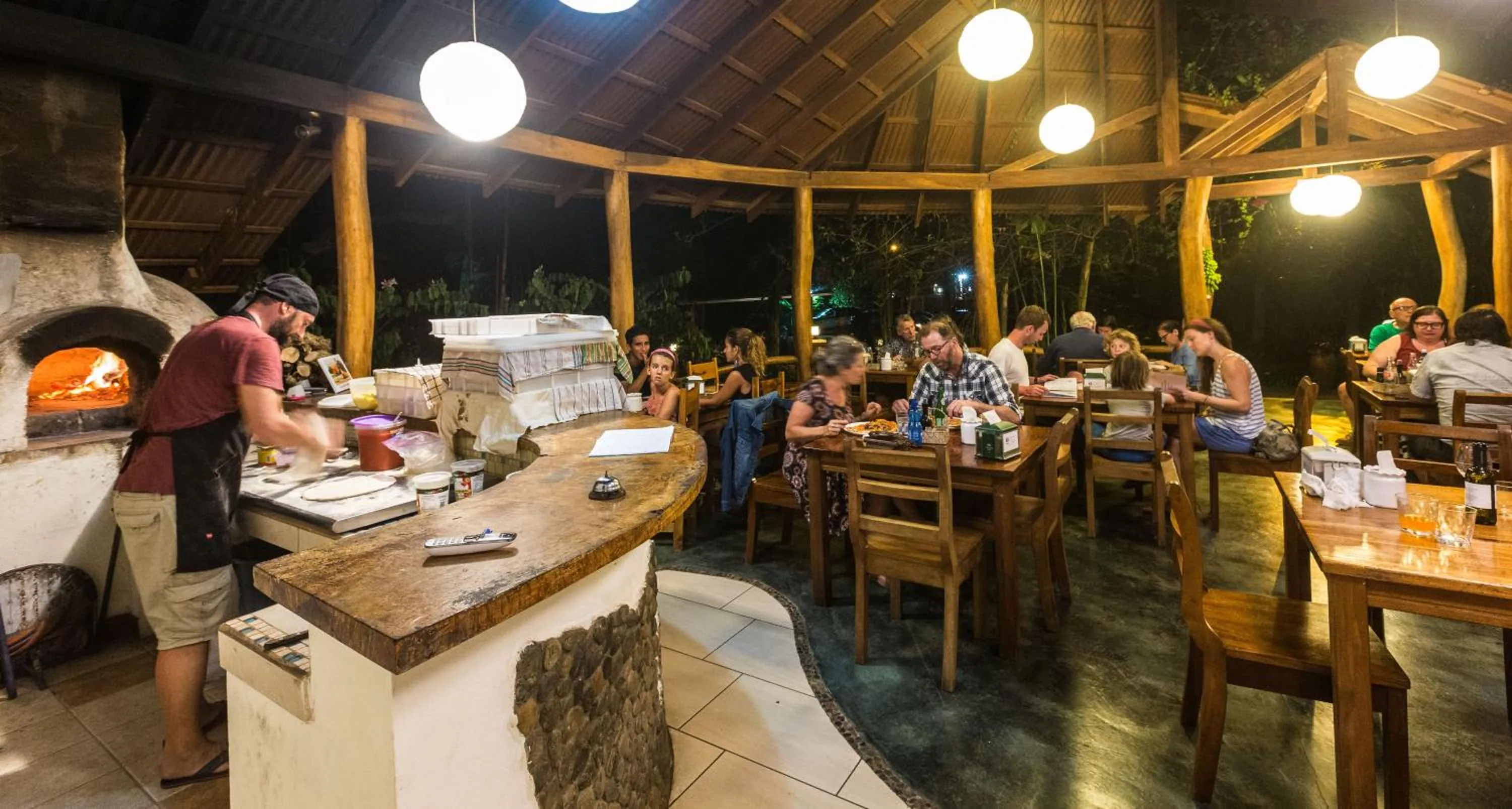 Restaurant/places to eat in El Nido Jungle Lodge