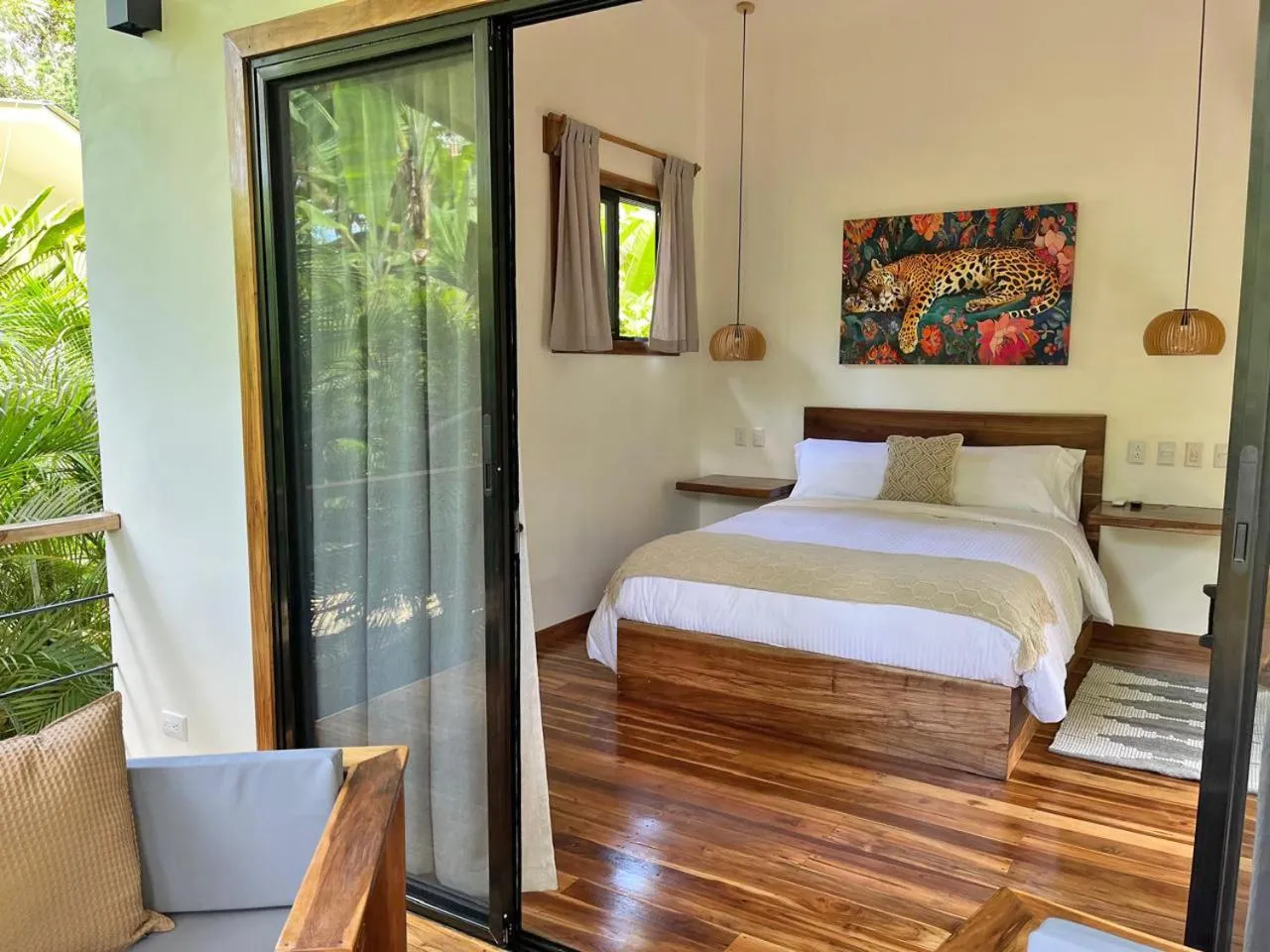 Bedroom, Bed in El Nido Jungle Lodge