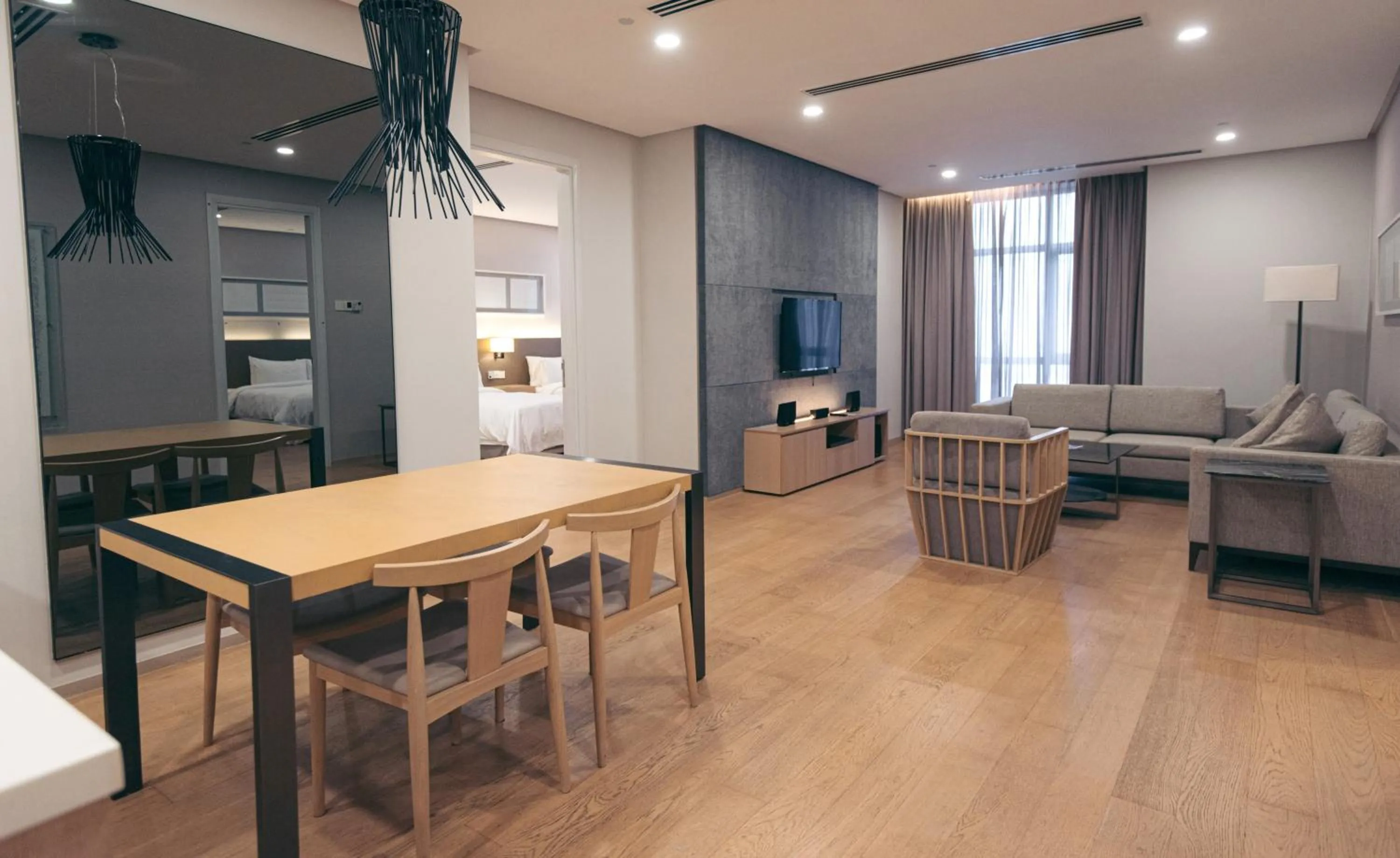 Dining area in Sfera Residence Kuala Lumpur City Centre