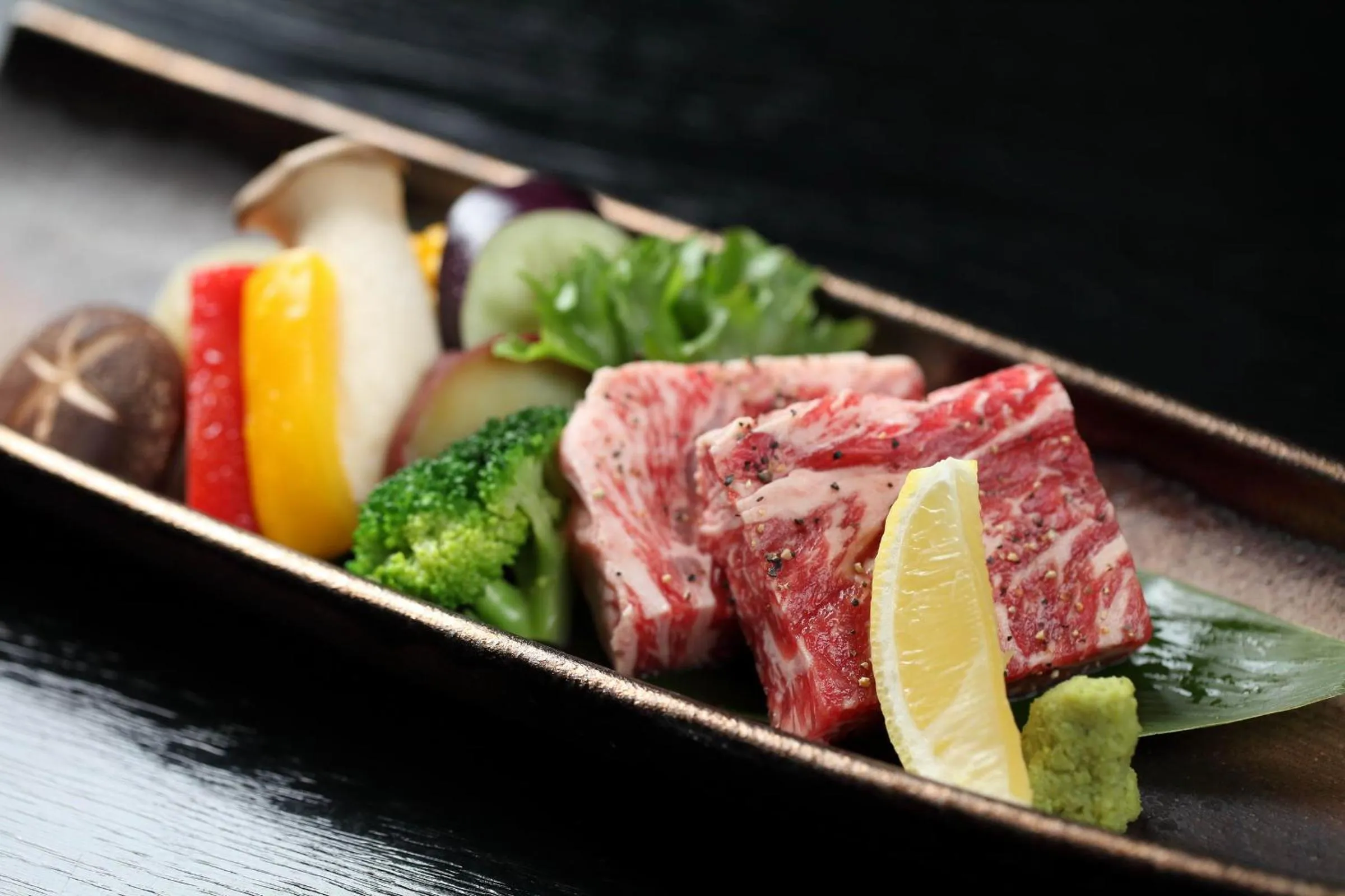 Dinner in Kurokawa Onsen Yama no Yado Shinmeikan