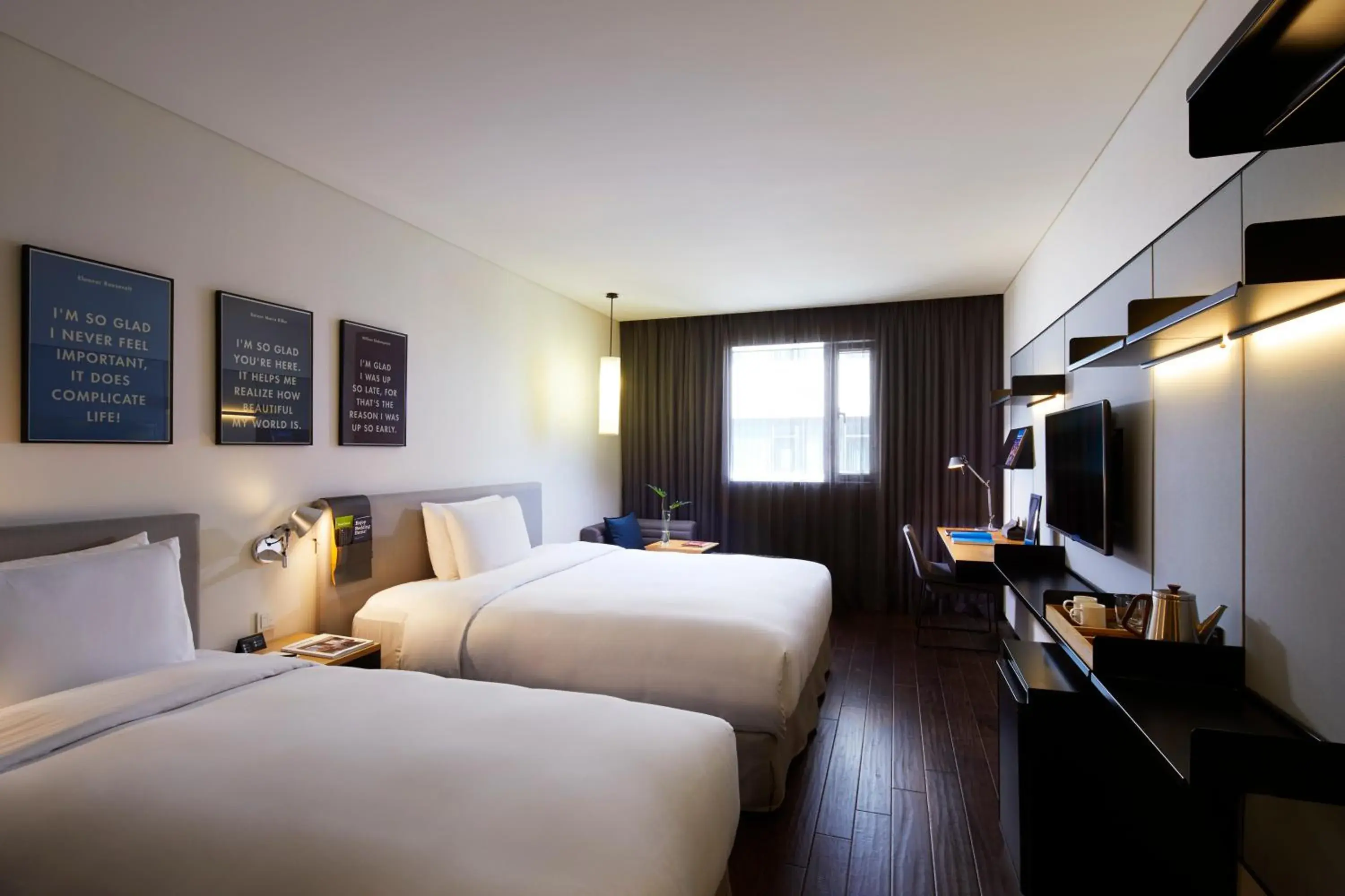 Deluxe Family Twin Room in GLAD Yeouido Deluxe Family Twin Room in GLAD Yeouido