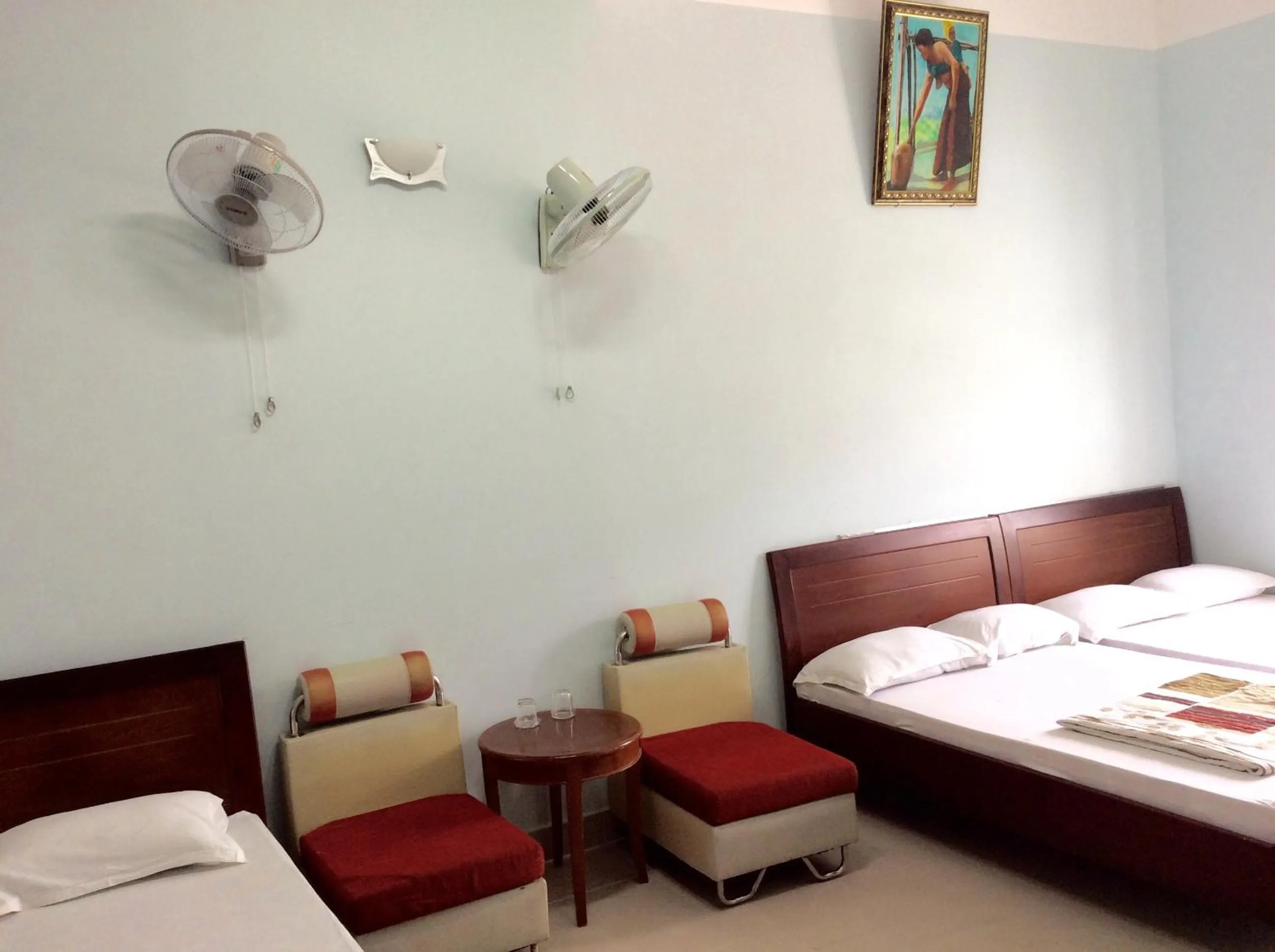 Bedroom, Bed in Quốc Ân Motel