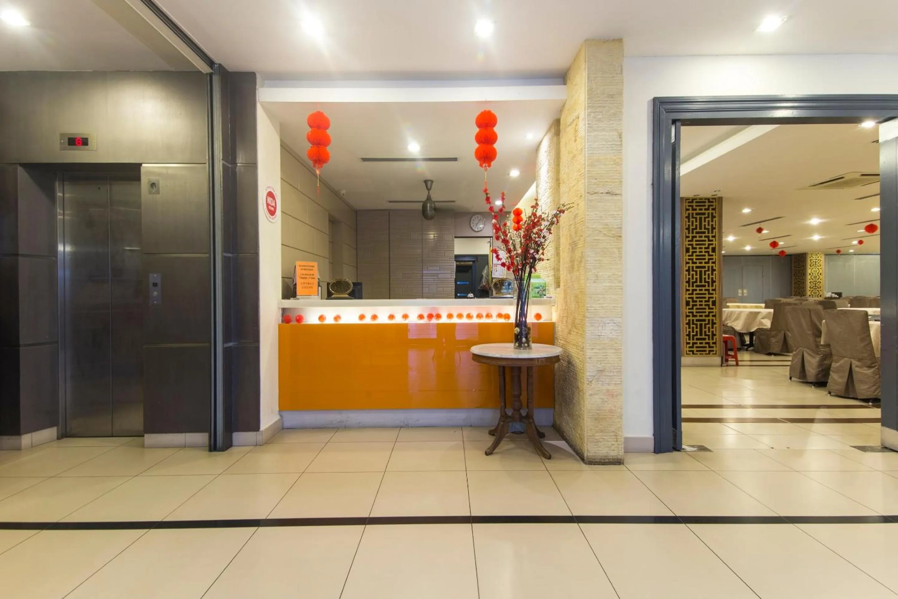 Lobby or reception in Hotel O Bei King