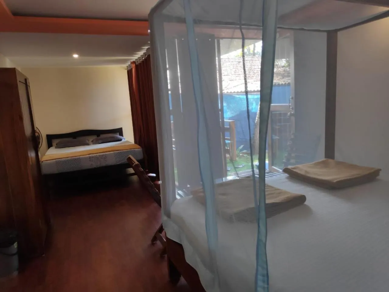 Bed in Sea Front Beach Huts