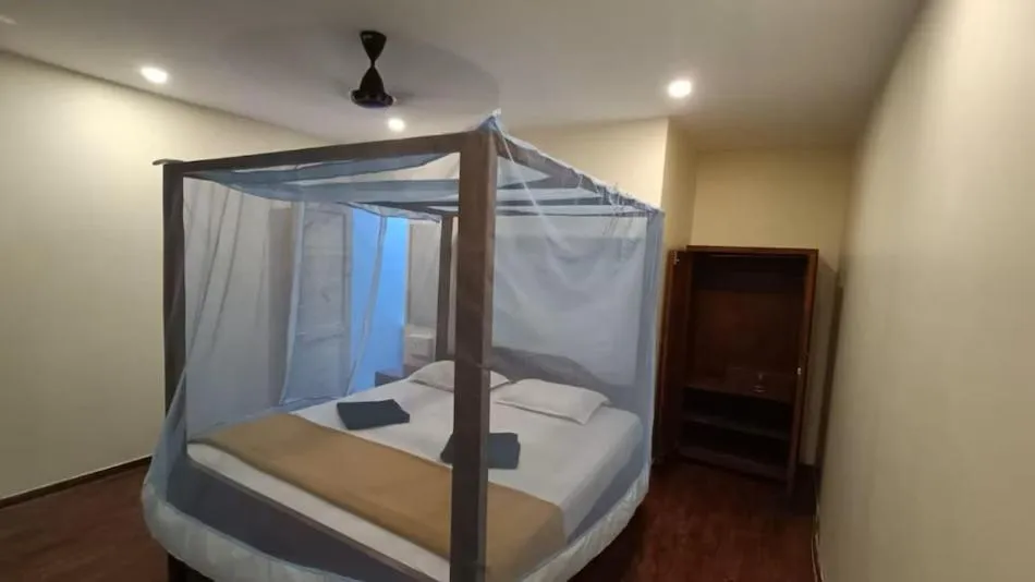 Bed in Sea Front Beach Huts