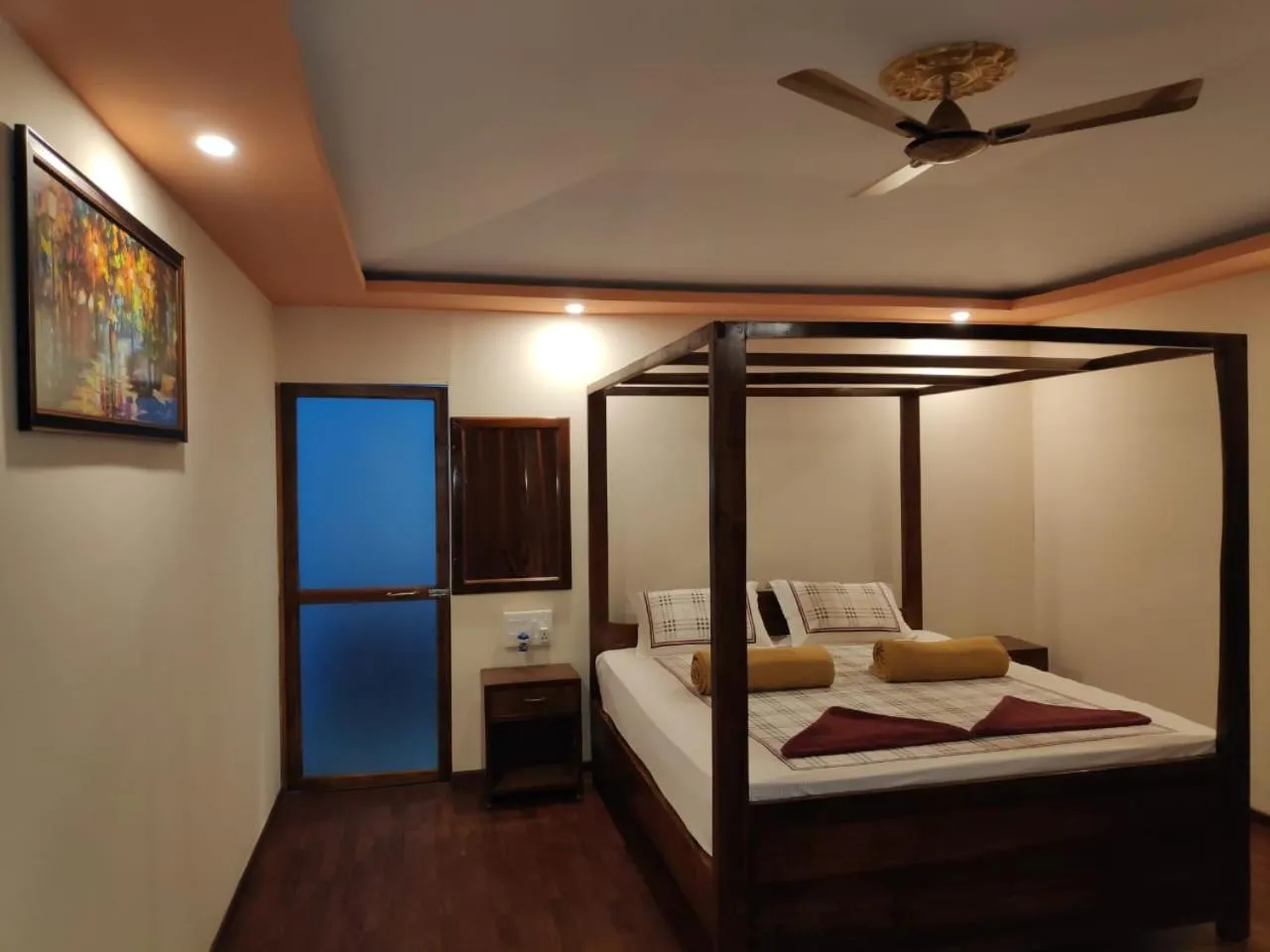 Bed in Sea Front Beach Huts