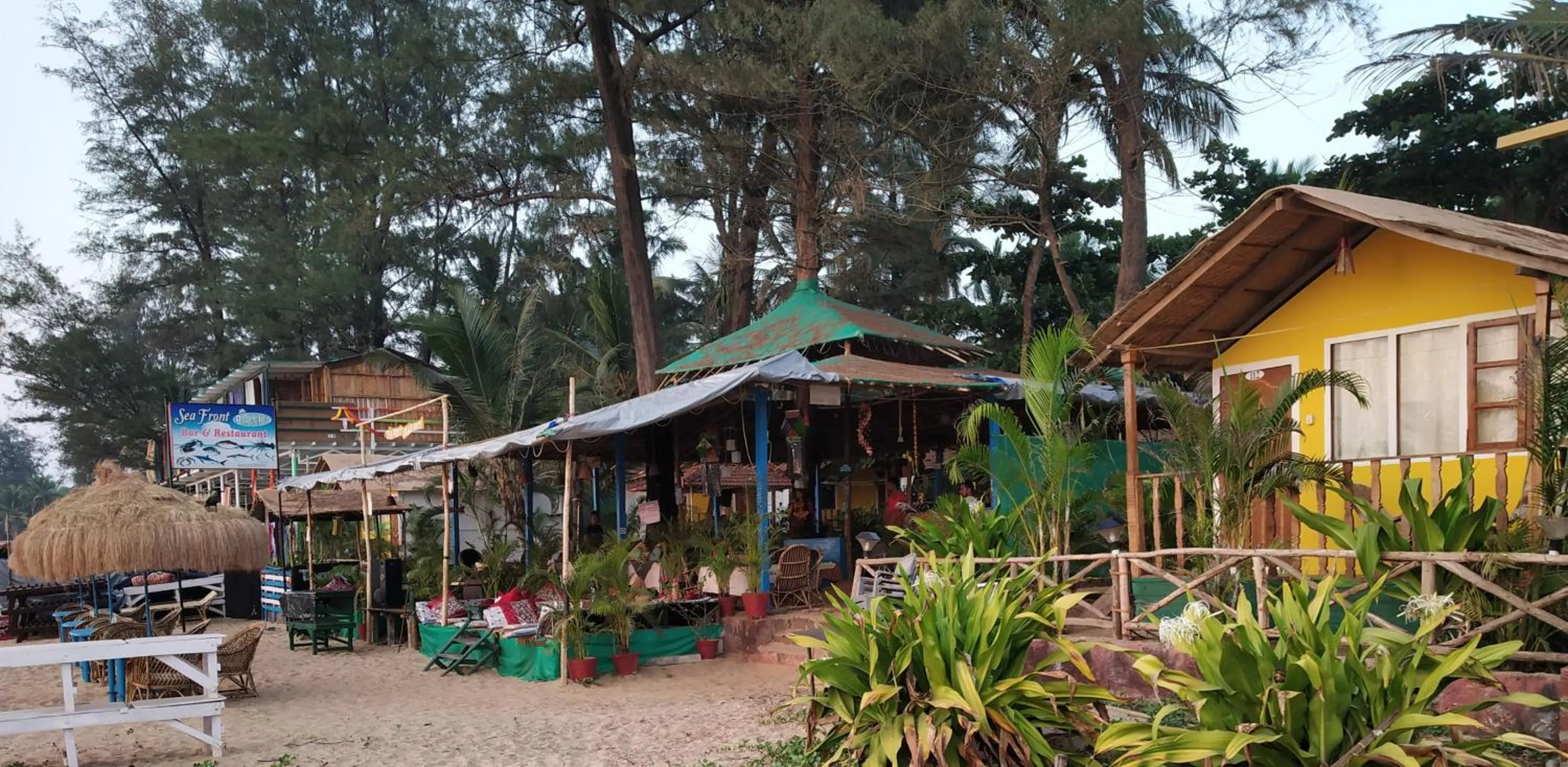Sea Front Beach Huts