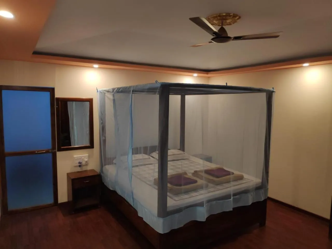 Bed in Sea Front Beach Huts