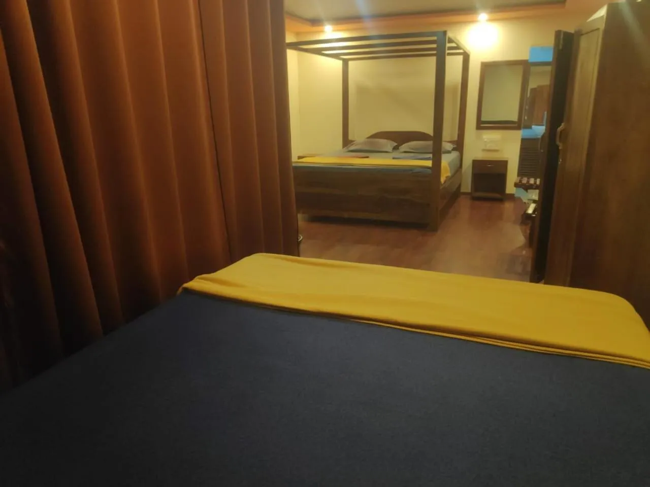 Bed in Sea Front Beach Huts