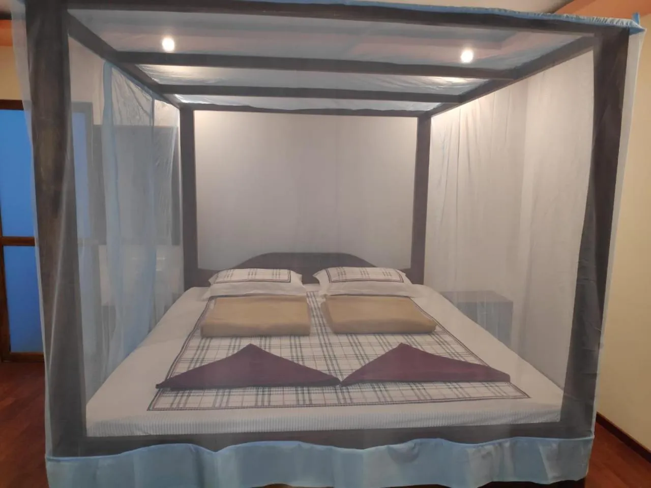 Bed in Sea Front Beach Huts