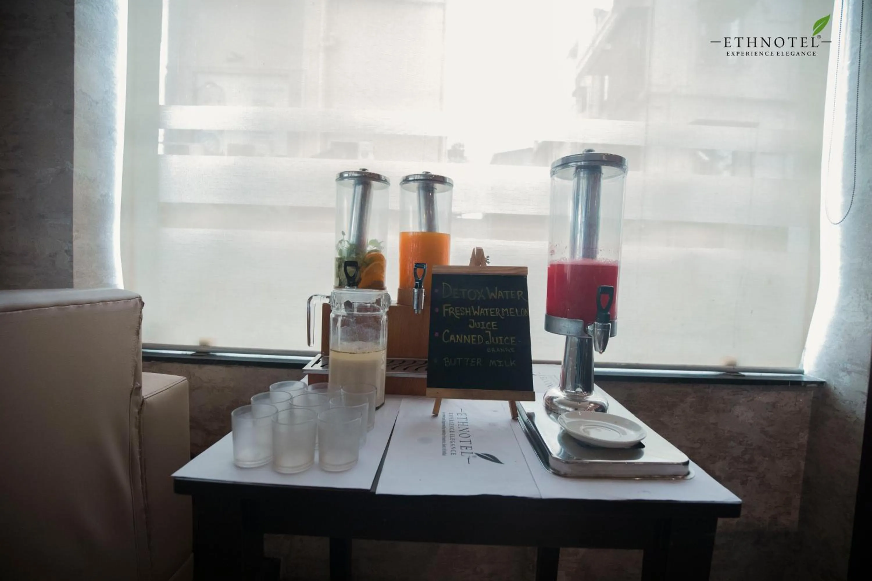 Food and drinks in Ethnotel, Kolkata Airport