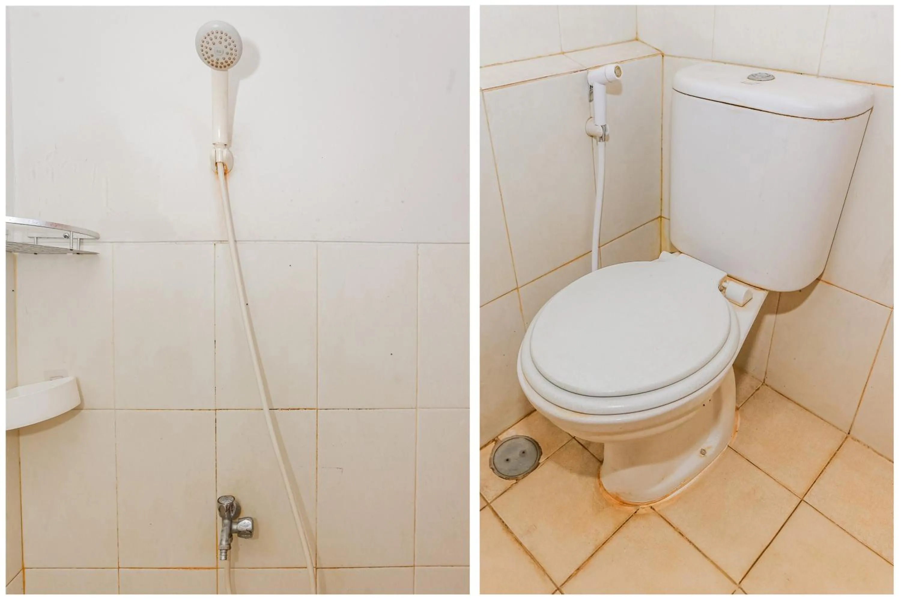 Bathroom in Hotel O Ciputat Near Apartment Green Lake View Ciputat