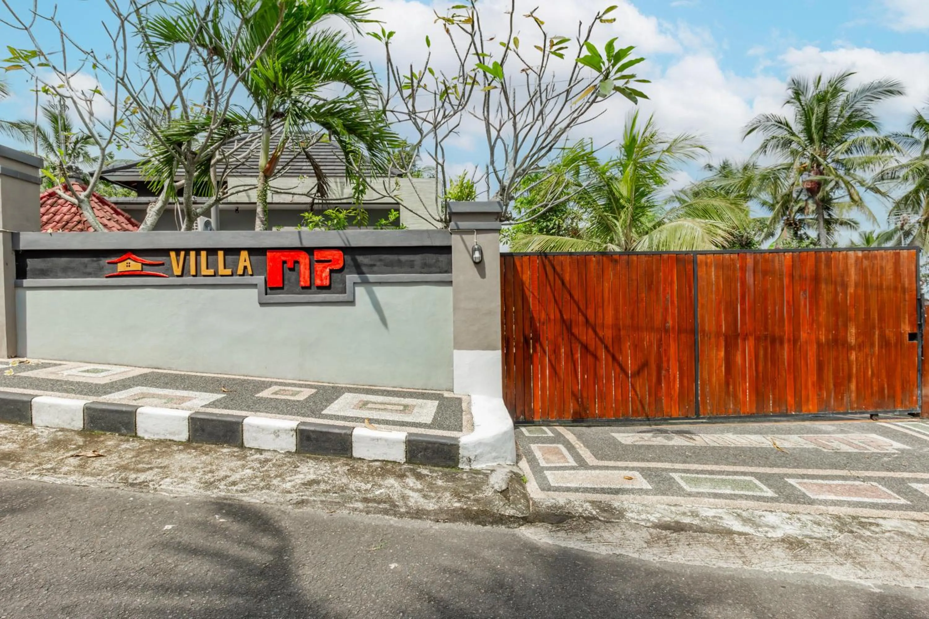 Facade/entrance in Belvilla Moksha Haven Pandawa BaliNearNirwana Garden Bali